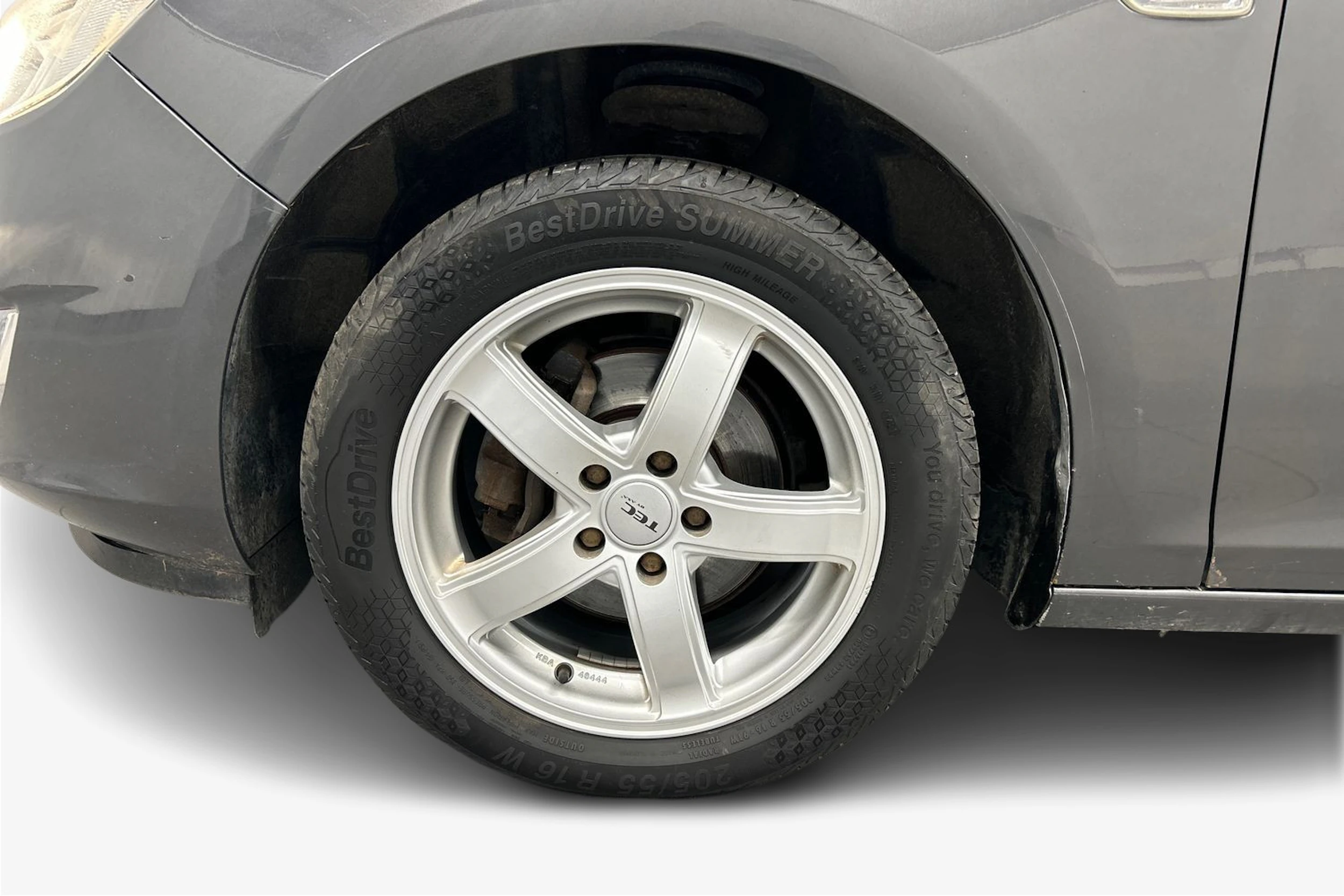 harmaa Opel Astra 2010 kuva 9.