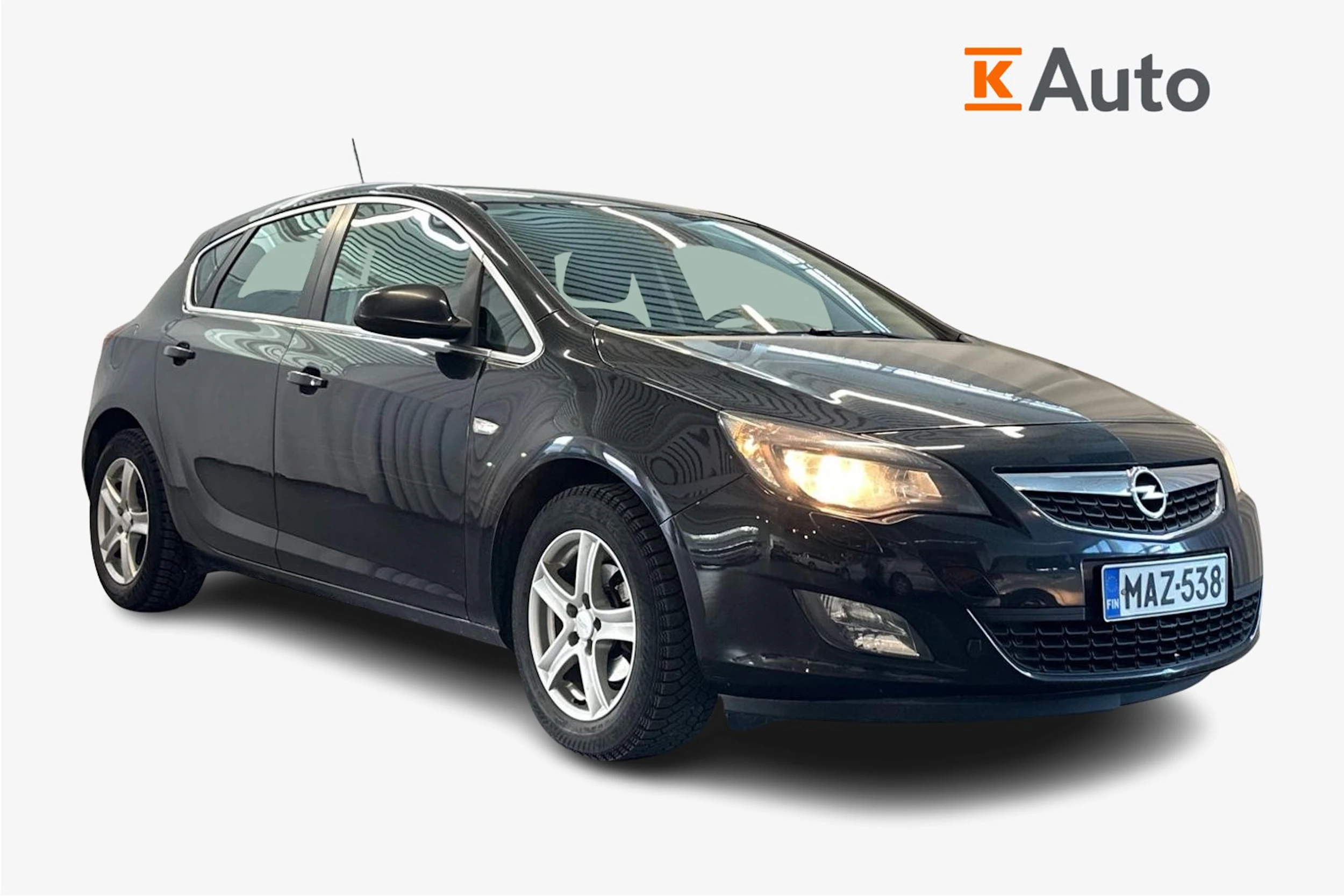 musta Opel Astra 2010 kuva 1.
