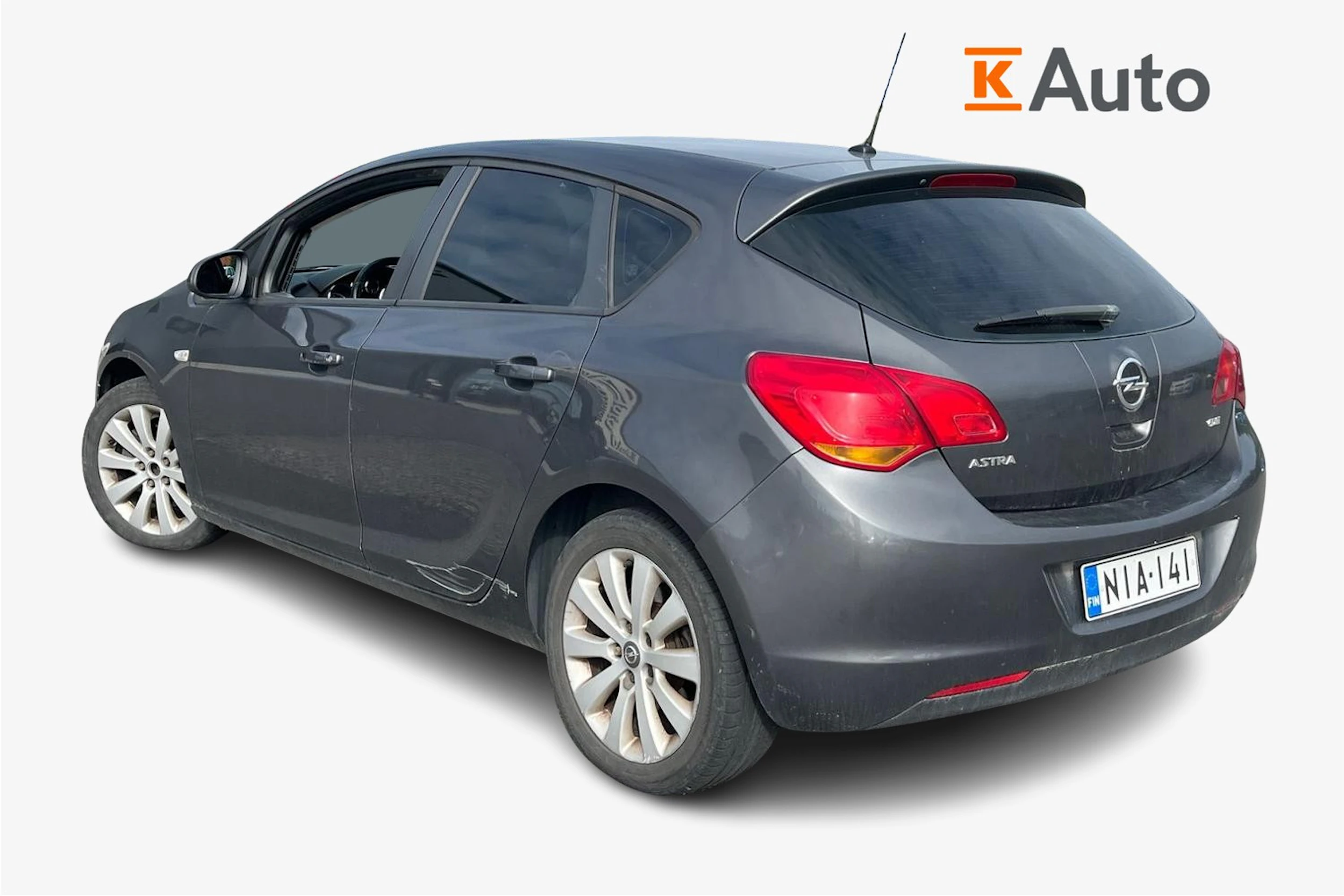 harmaa Opel Astra 2010 kuva 2.