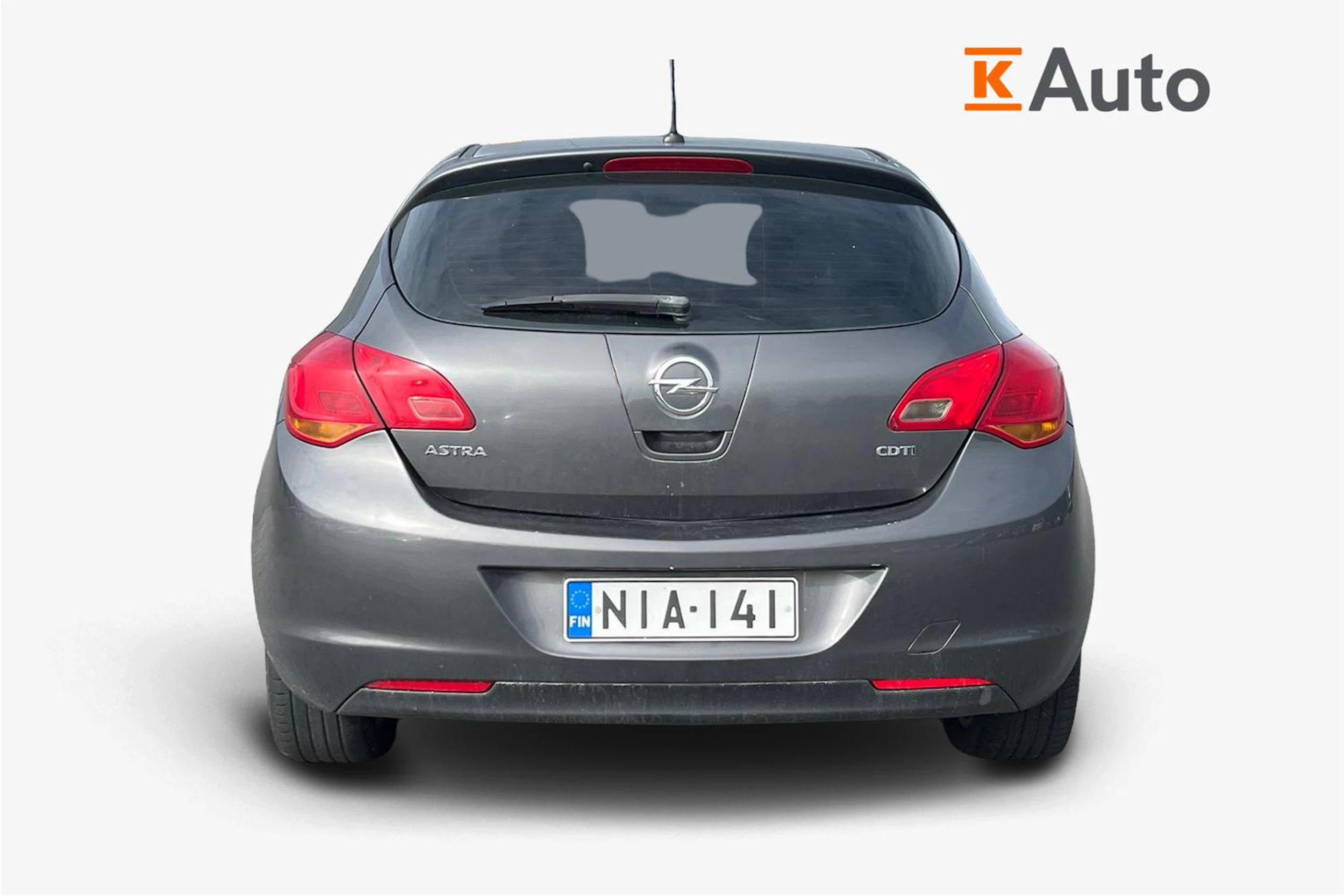harmaa Opel Astra 2010 kuva 3.