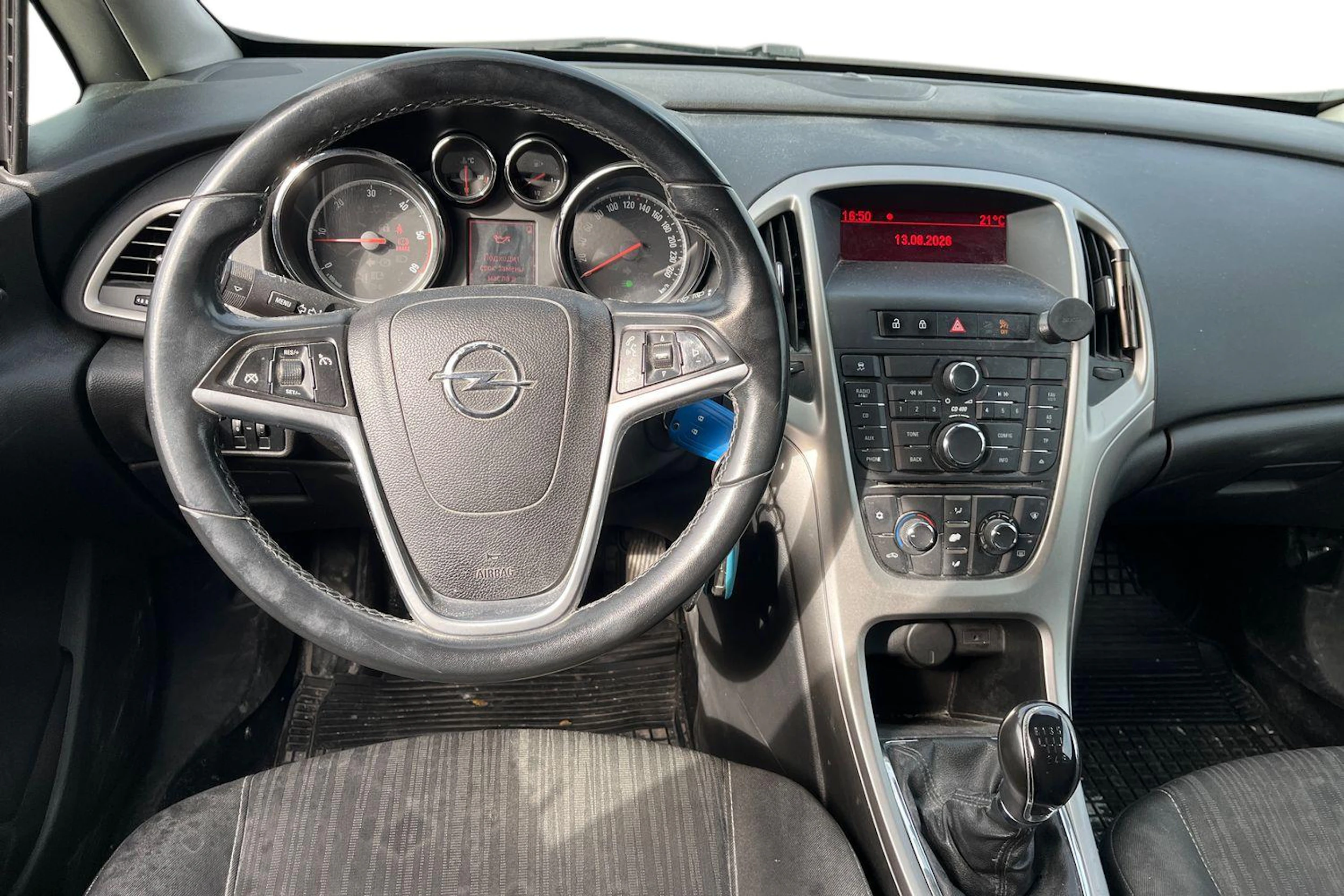 harmaa Opel Astra 2010 kuva 7.