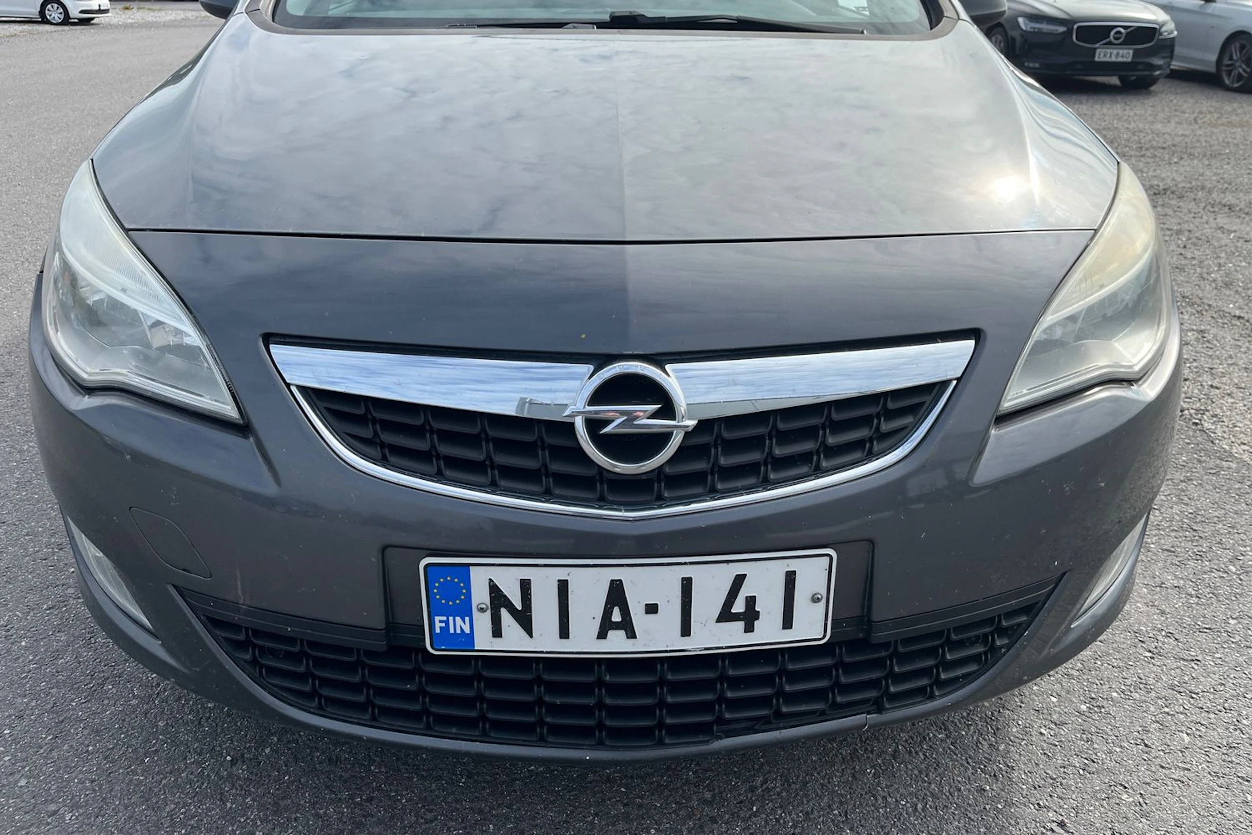harmaa Opel Astra 2010 kuva 19.