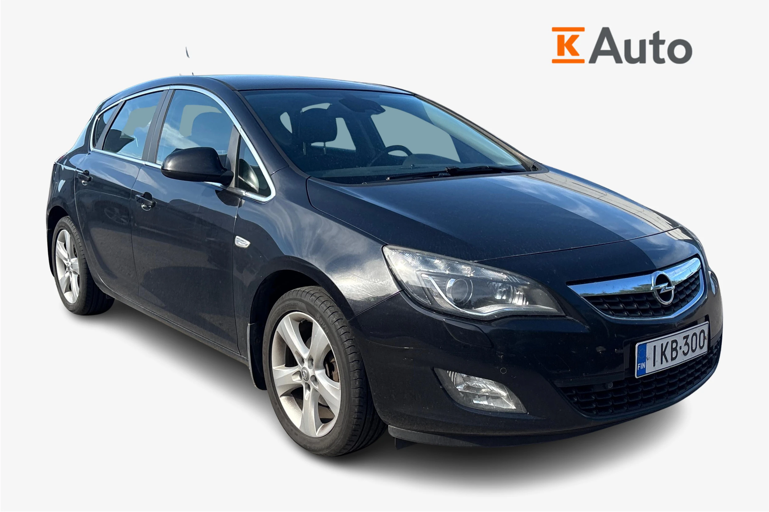 musta Opel Astra 2011 kuva 1.