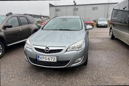 Harmaa Opel ASTRA 2011 kuva 3.