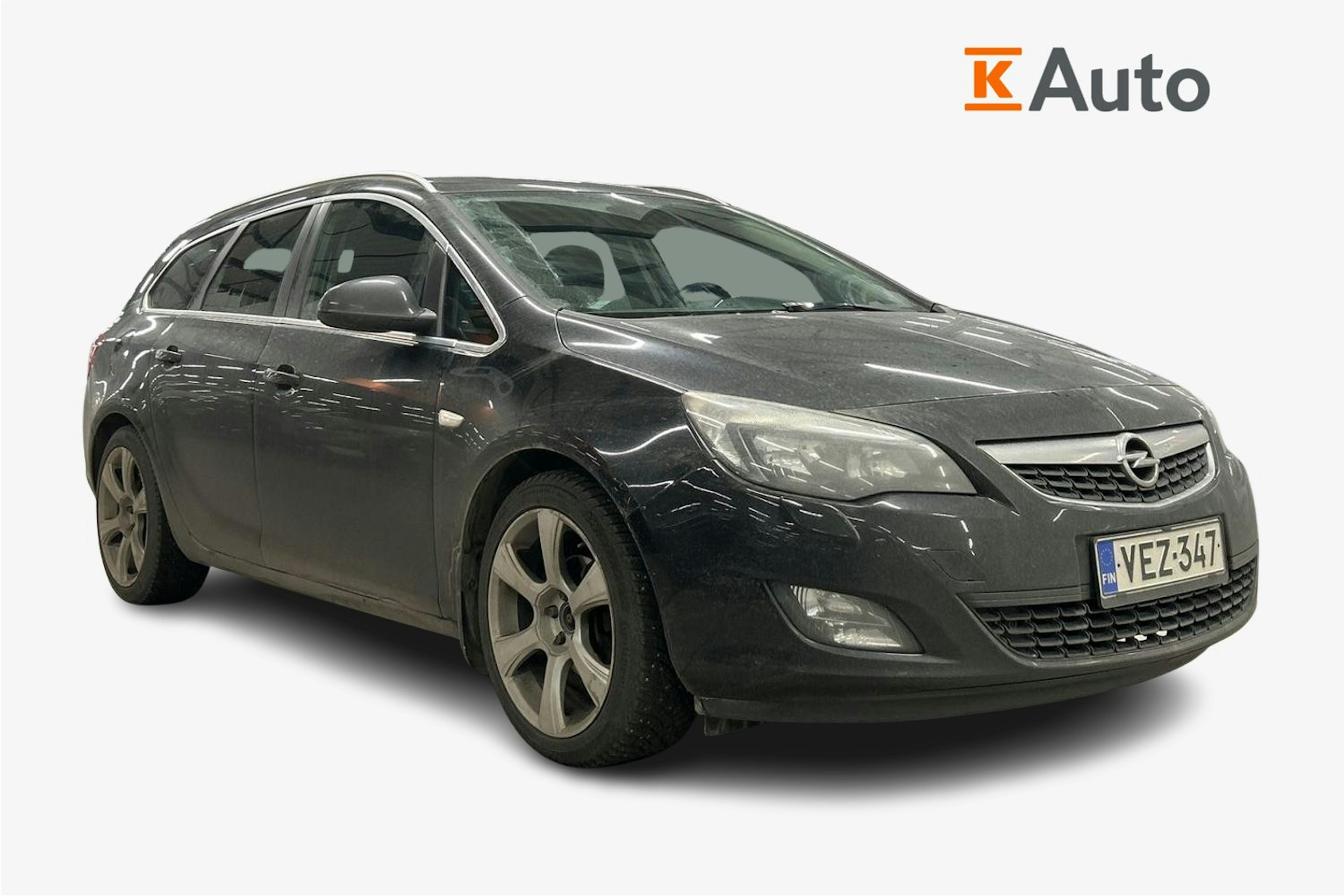 musta Opel Astra 2011 kuva 1.