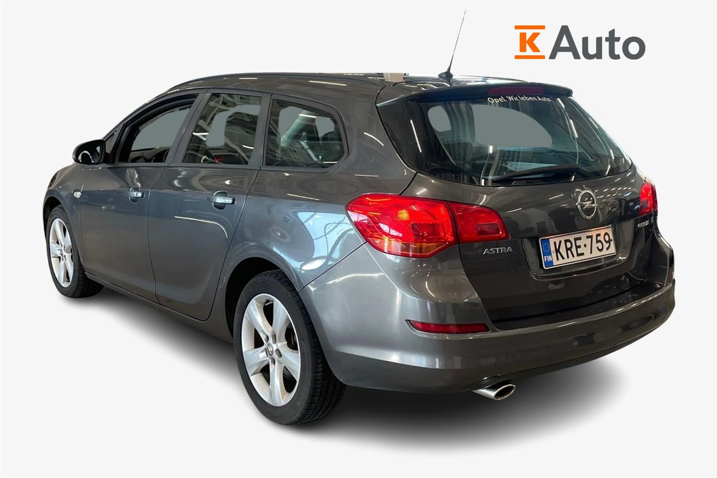 harmaa Opel Astra 2012 kuva 2.