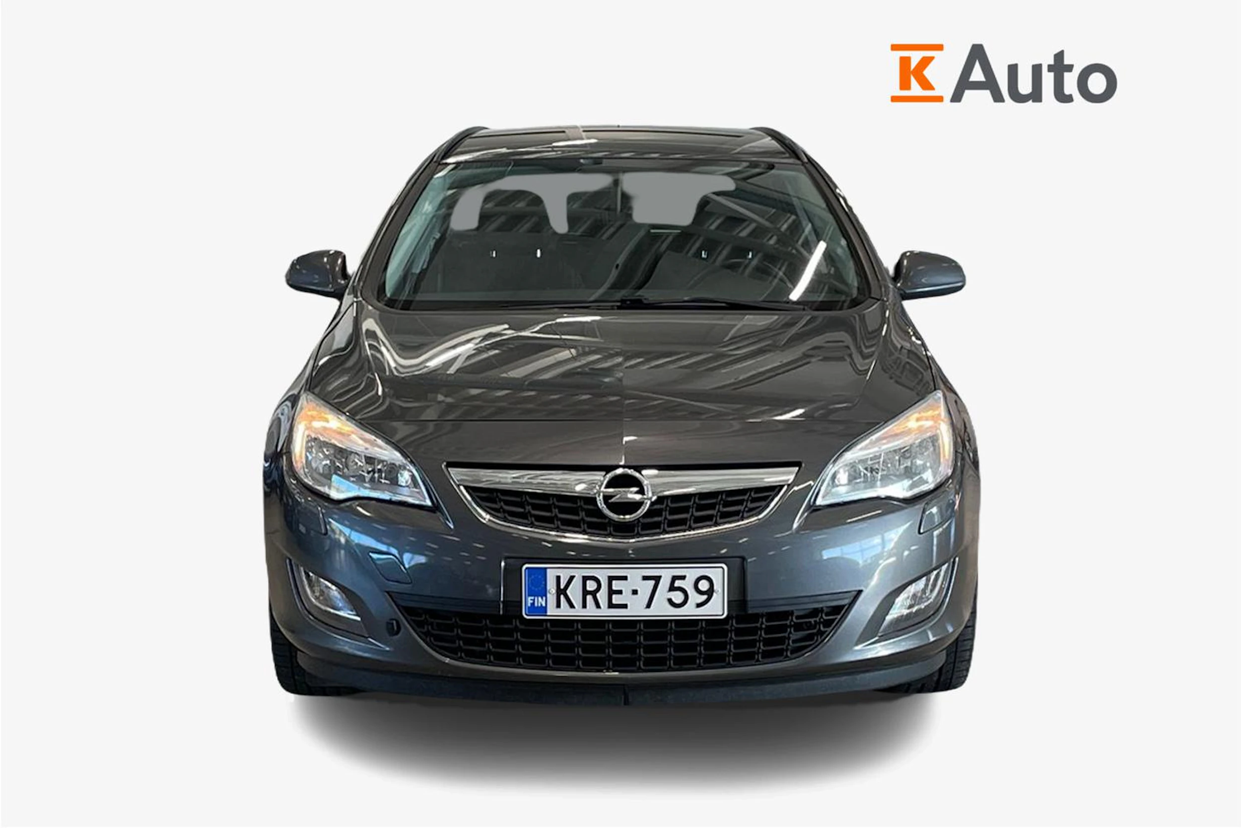 harmaa Opel Astra 2012 kuva 4.
