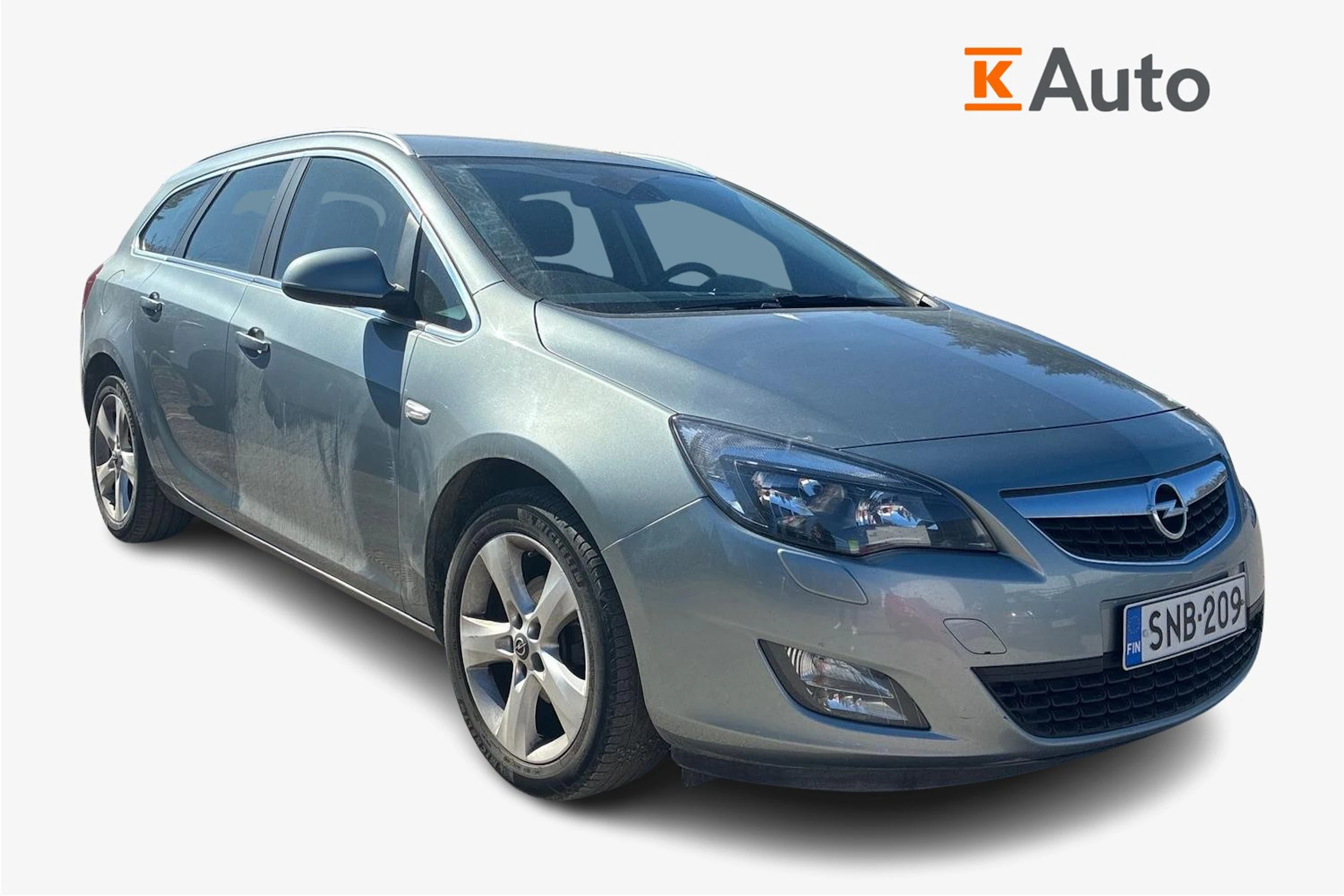 Harmaa Opel ASTRA 2012 kuva 1.