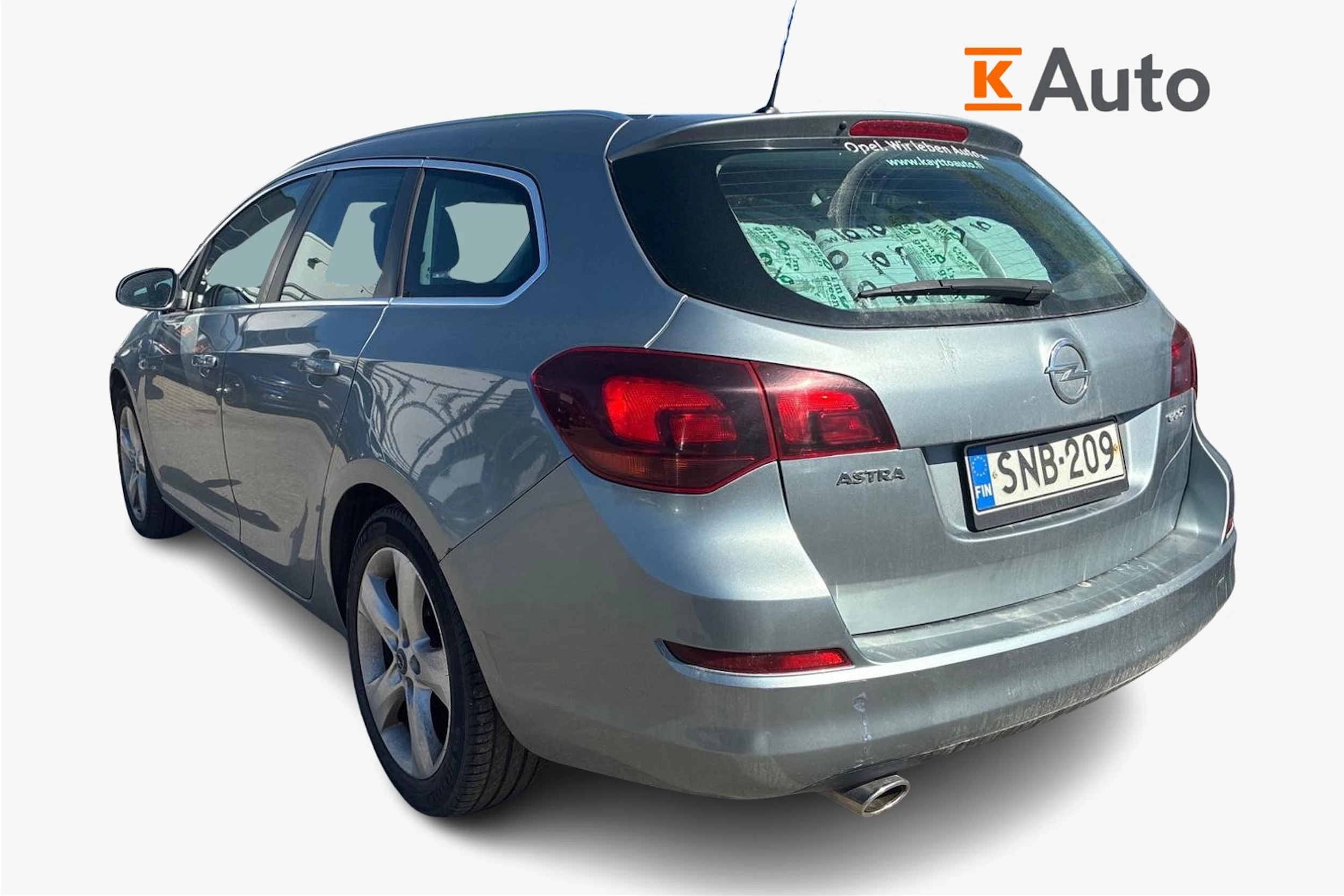 Harmaa Opel ASTRA 2012 kuva 2.