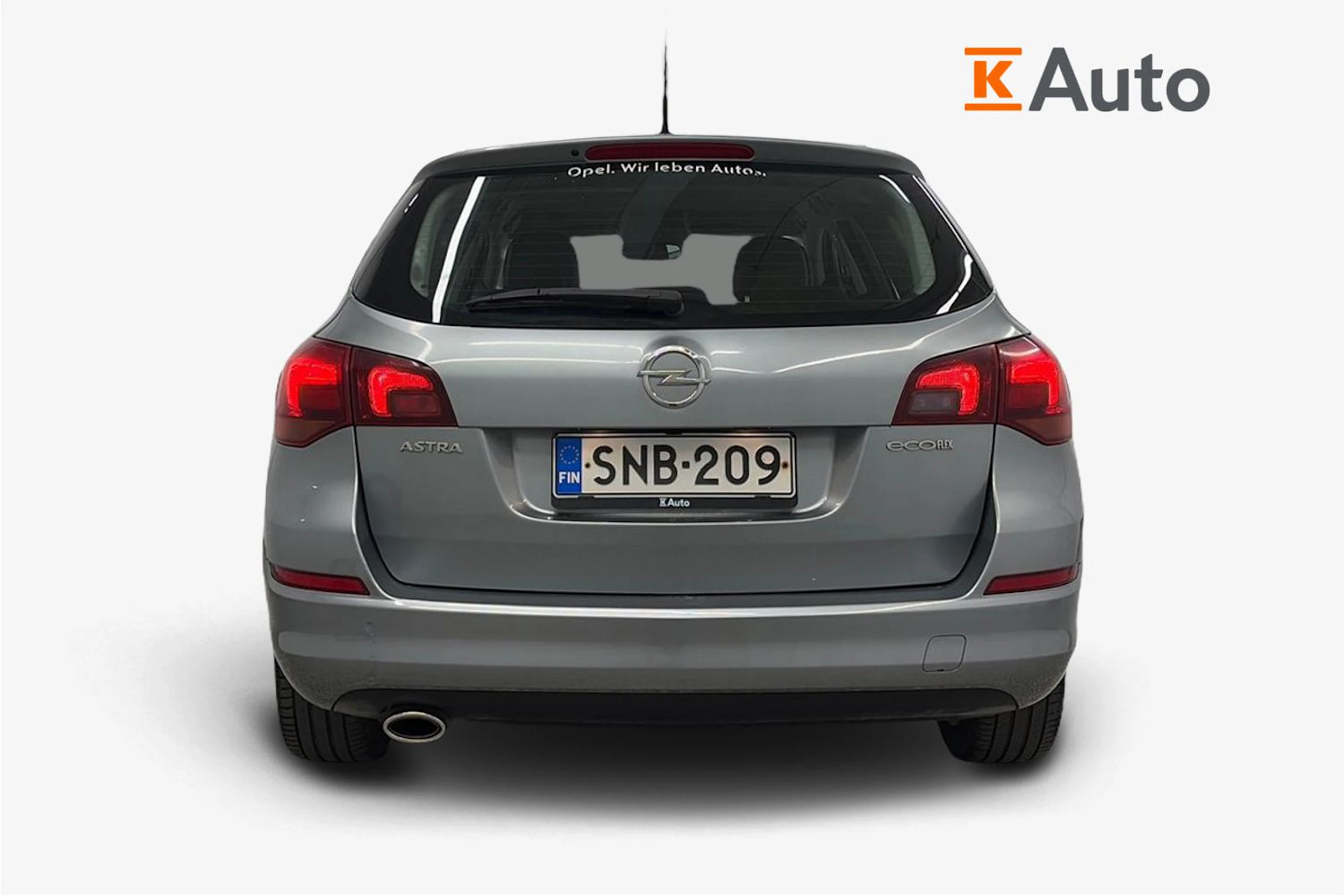 Harmaa Opel ASTRA 2012 kuva 4.