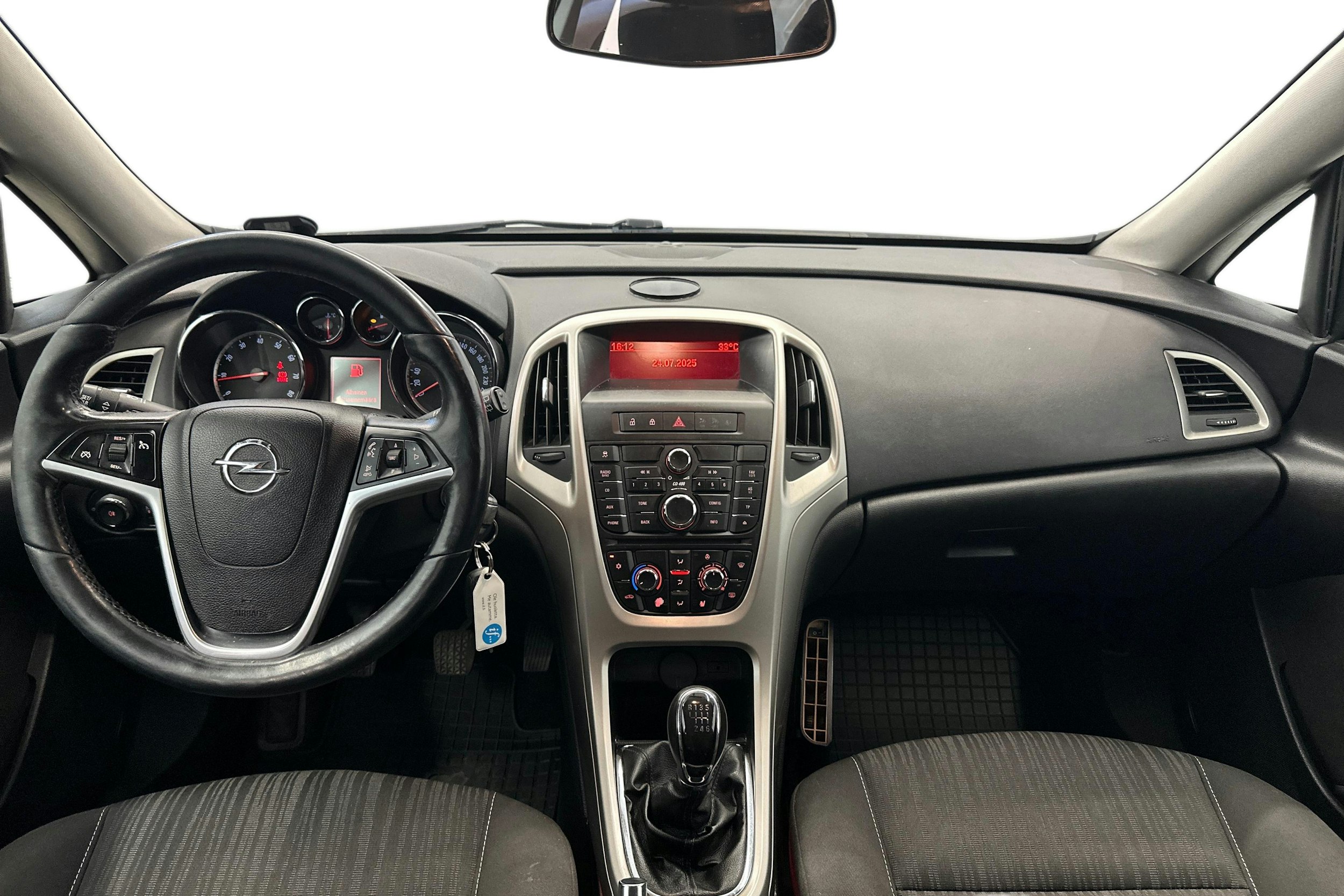 met. harmaa Opel Astra 2012 kuva 9.