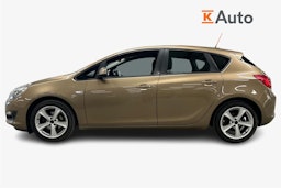 ruskea (beige) Opel Astra 2013 kuva 5.