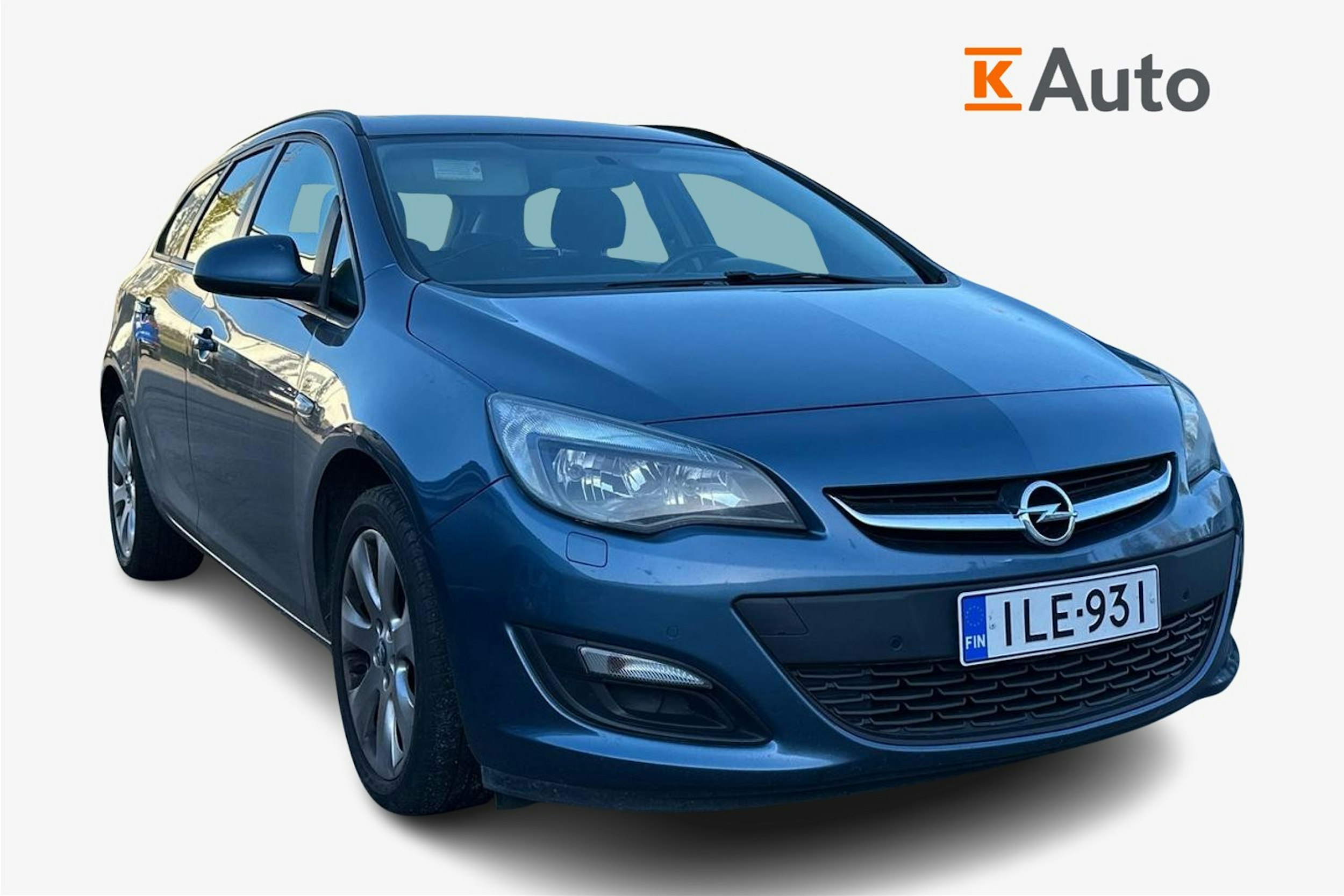 sininen Opel Astra 2014 kuva 1.