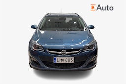 sininen Opel Astra 2015 kuva 4.