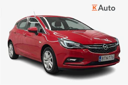 punainen Opel Astra 2016 kuva 1.