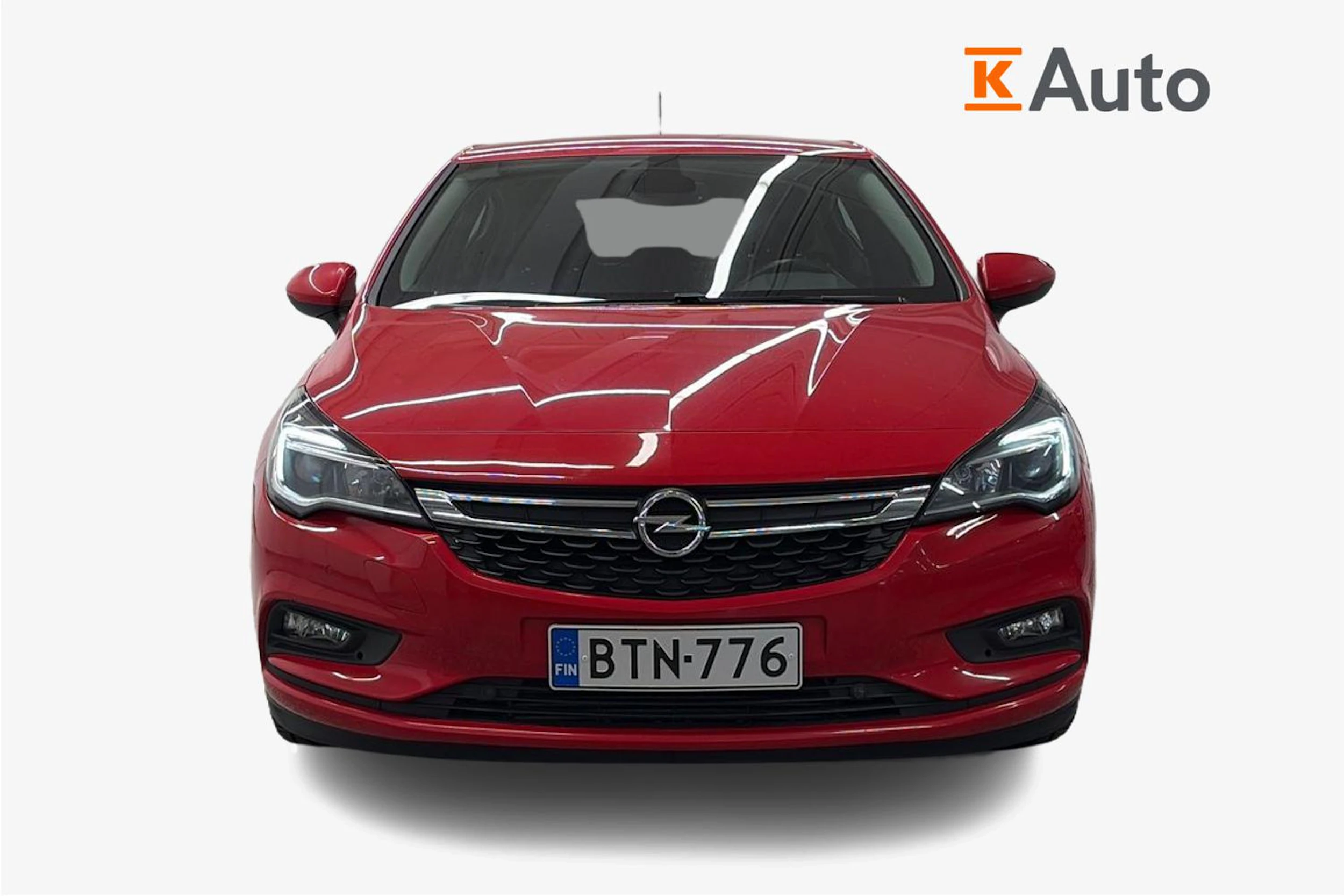 punainen Opel Astra 2016 kuva 4.