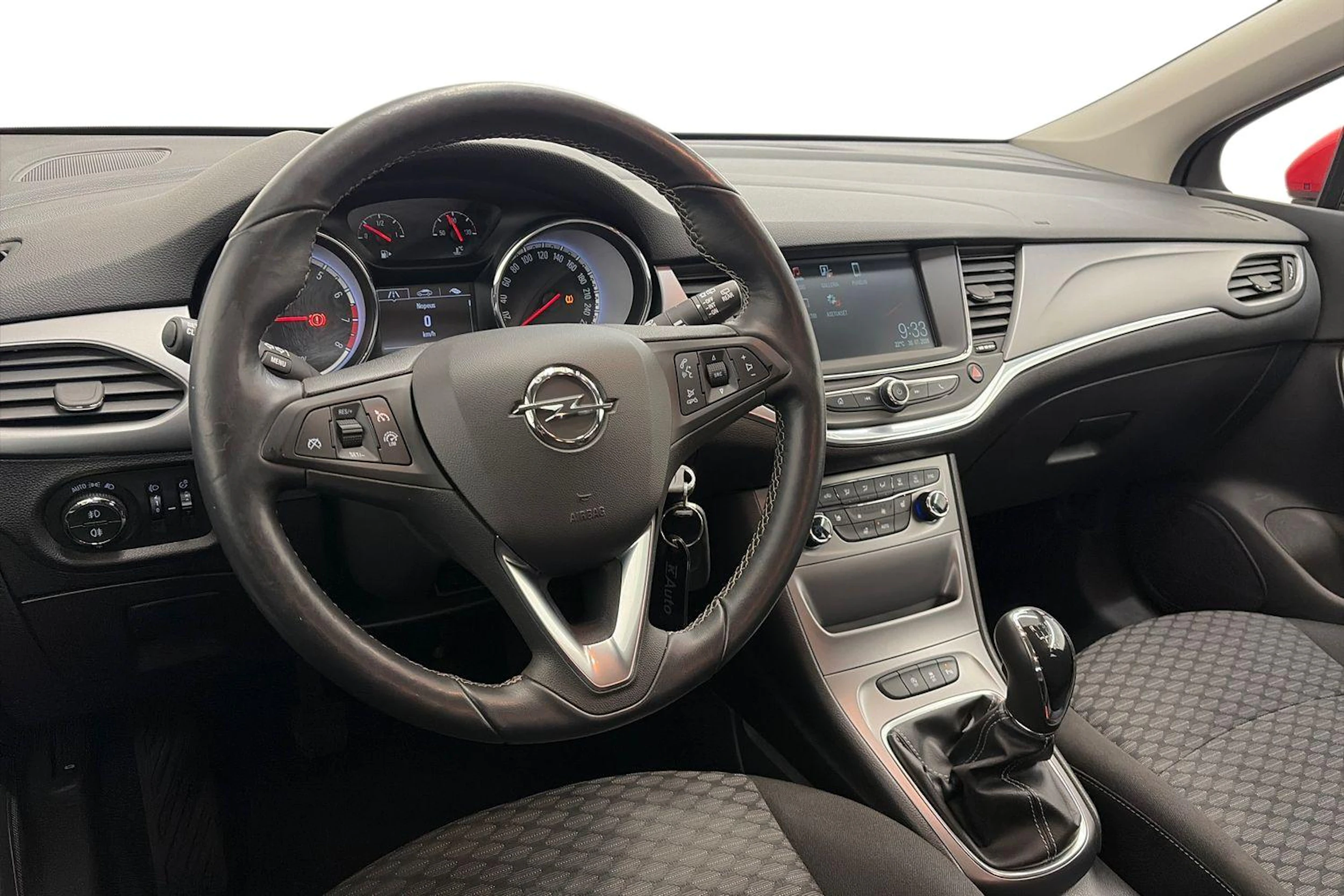 punainen Opel Astra 2016 kuva 6.