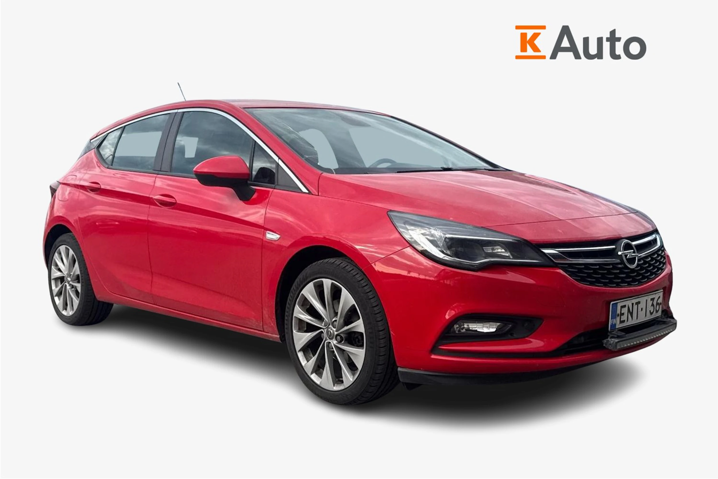 punainen Opel Astra 2016 kuva 1.