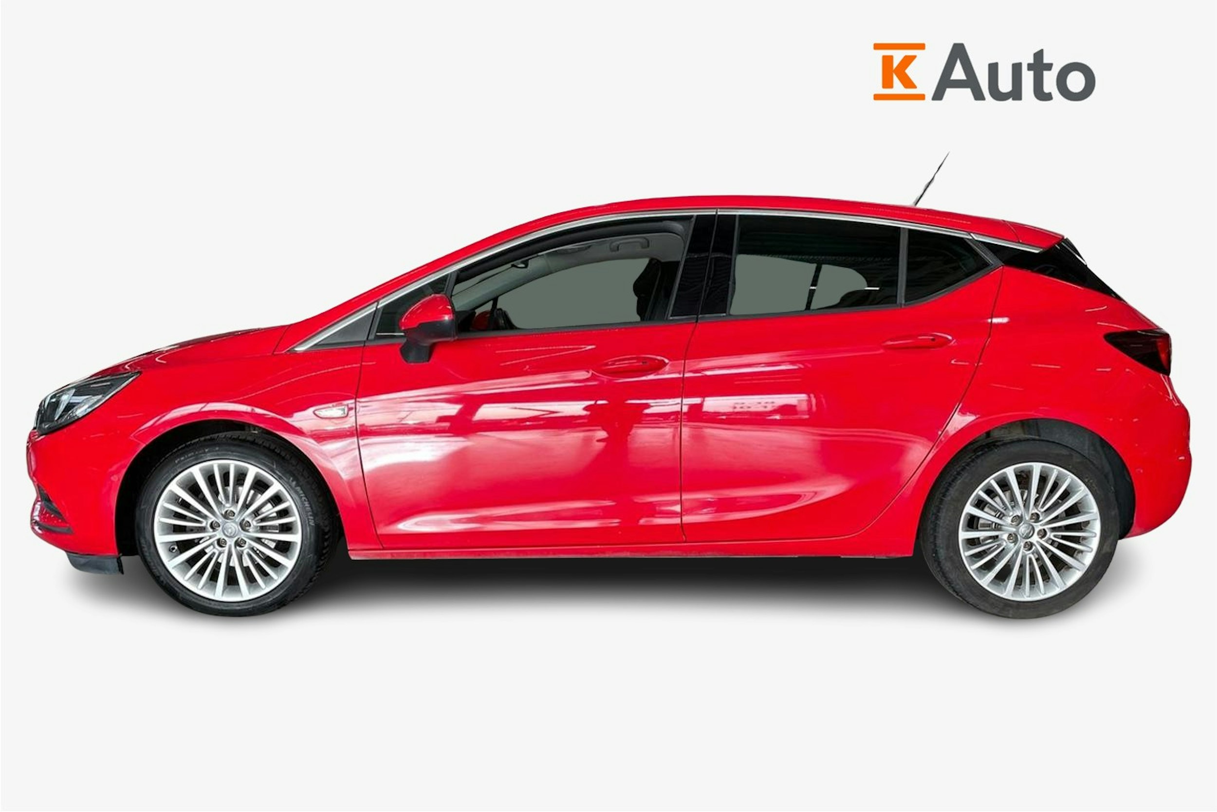 punainen Opel Astra 2016 kuva 6.