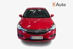 punainen Opel Astra 2016 kuva 4.