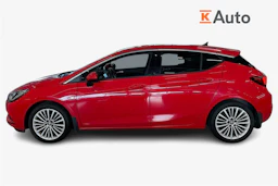 punainen Opel Astra 2016 kuva 5.