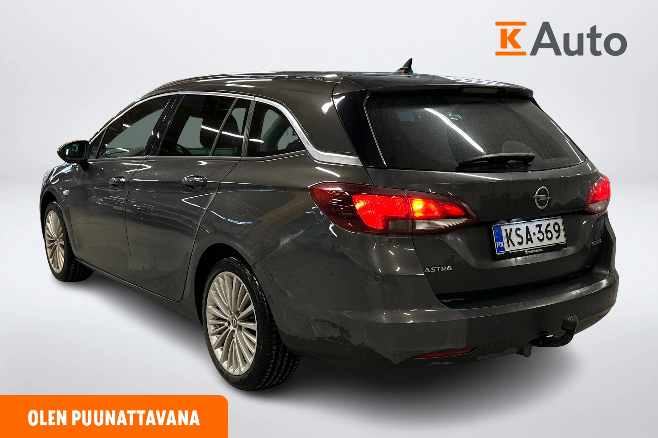 met. harmaa Opel Astra 2016 kuva 2.