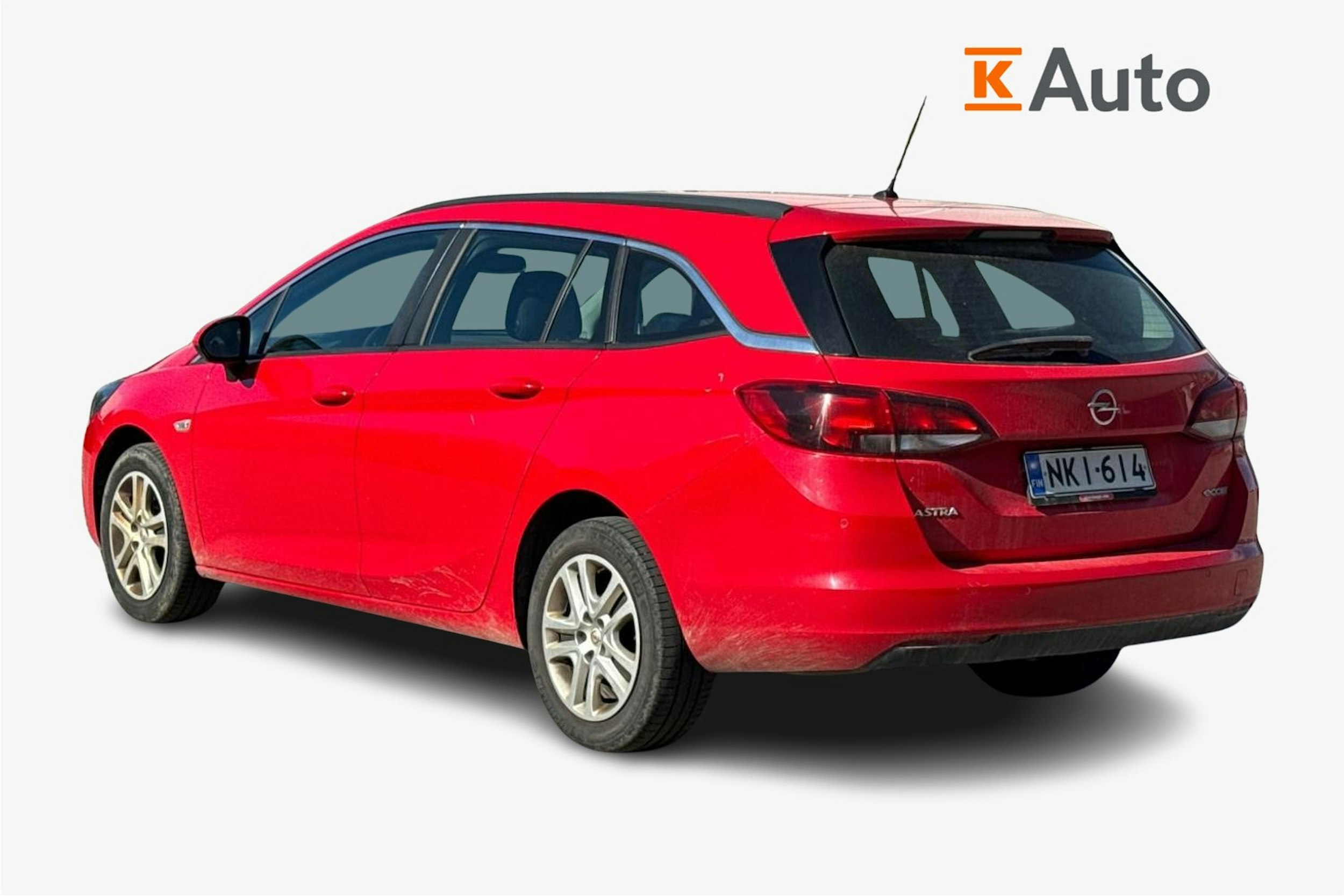 punainen Opel Astra 2016 kuva 2.