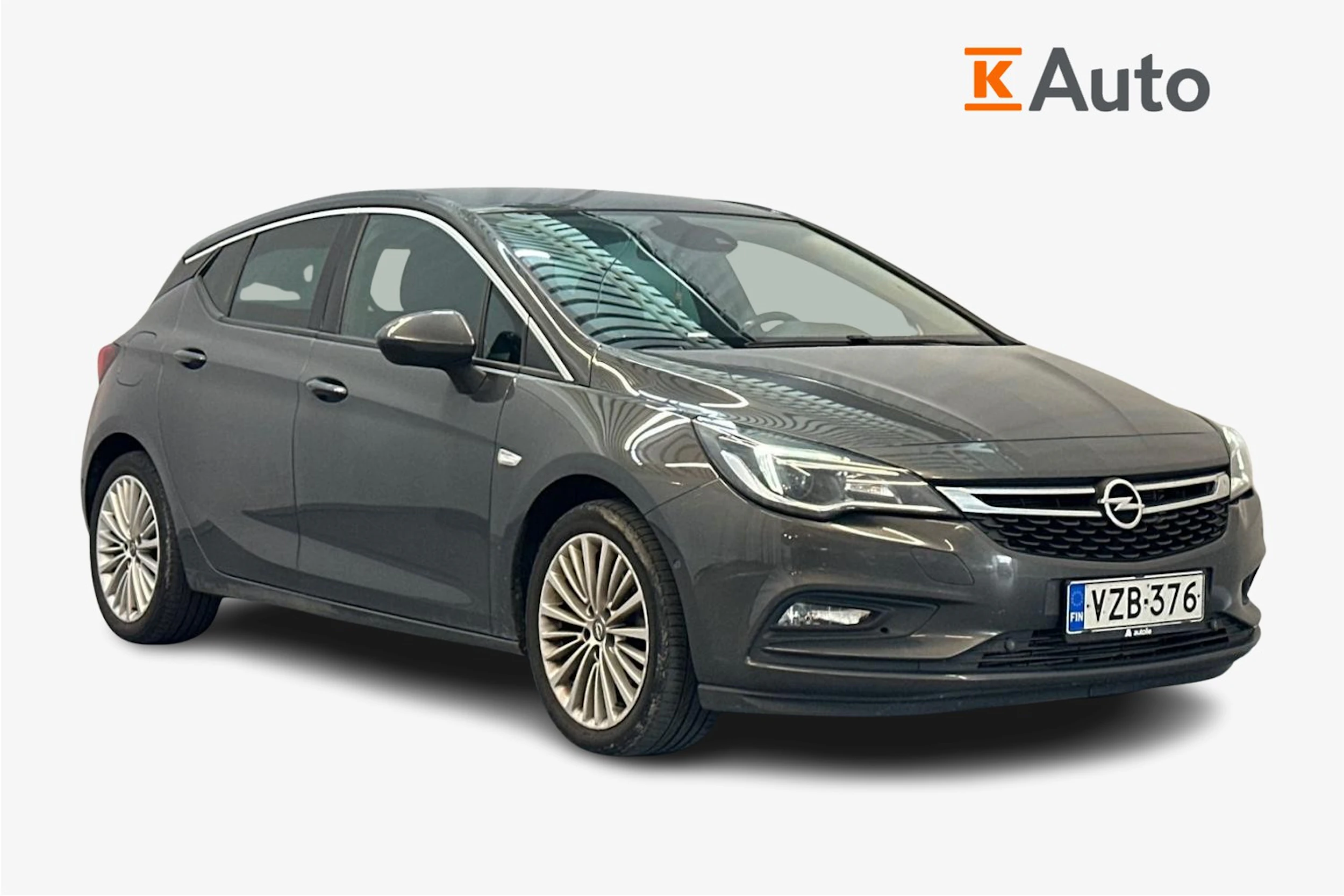 harmaa Opel Astra 2016 kuva 1.