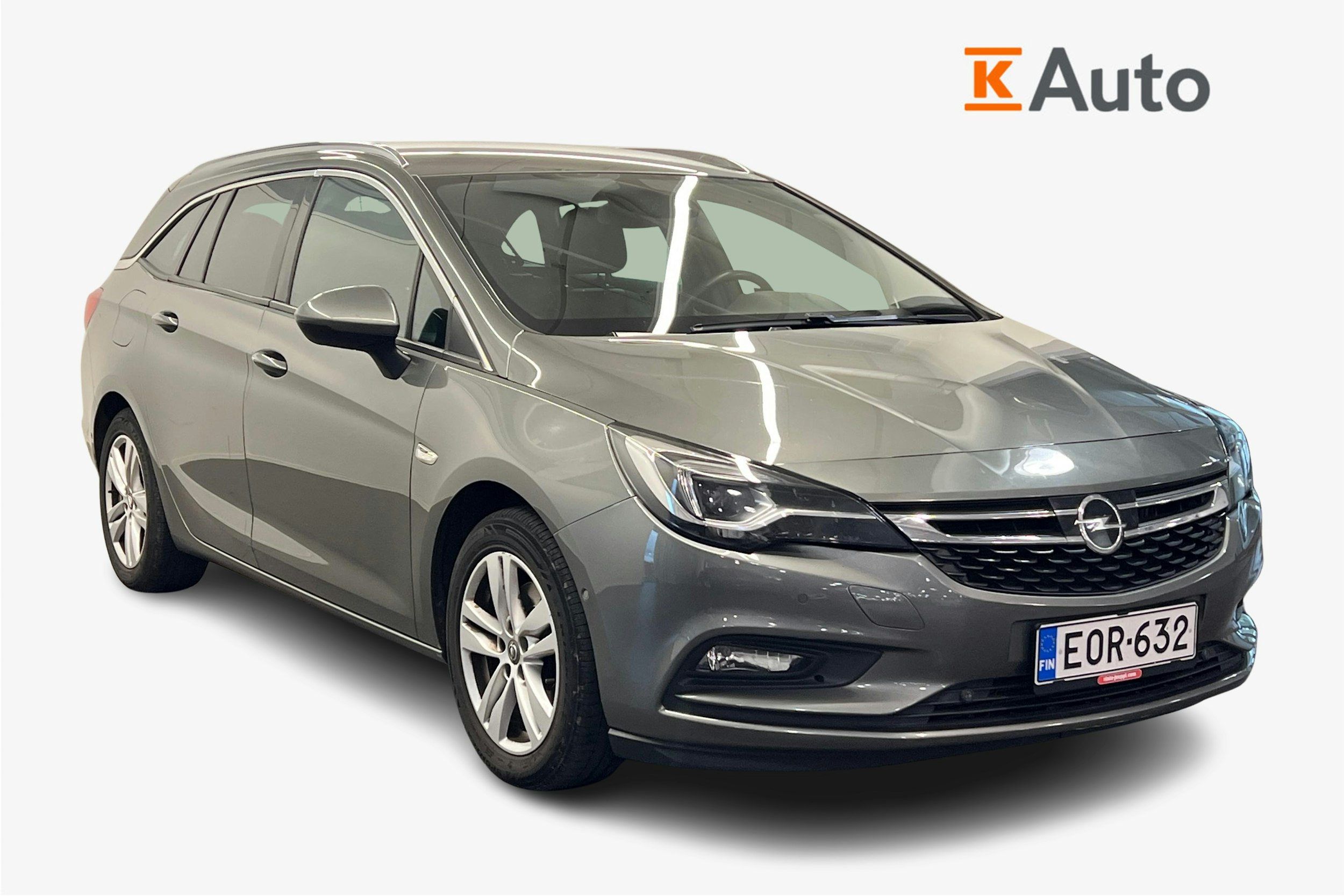 harmaa Opel Astra 2017 kuva 1.