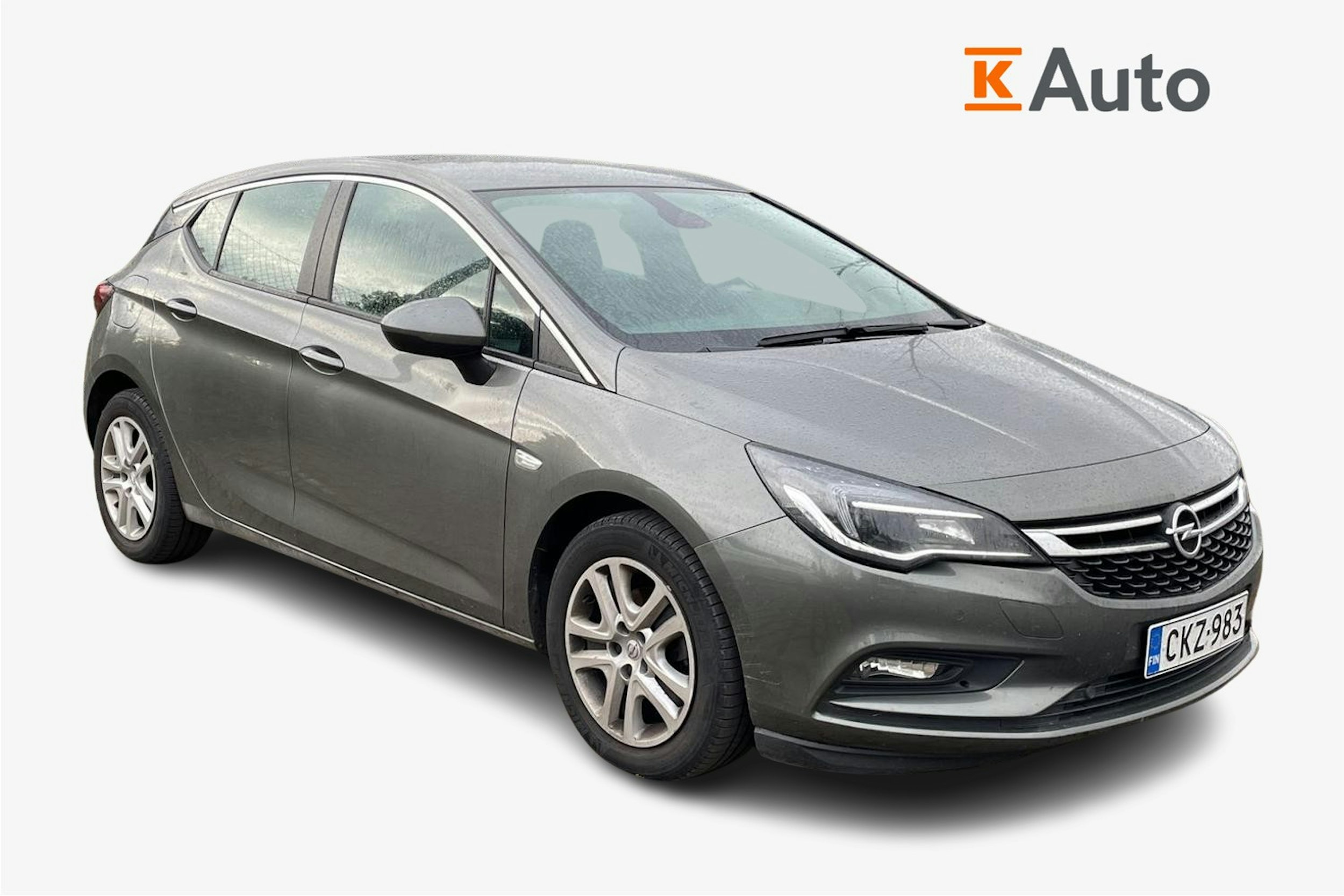 harmaa Opel Astra 2018 kuva 1.