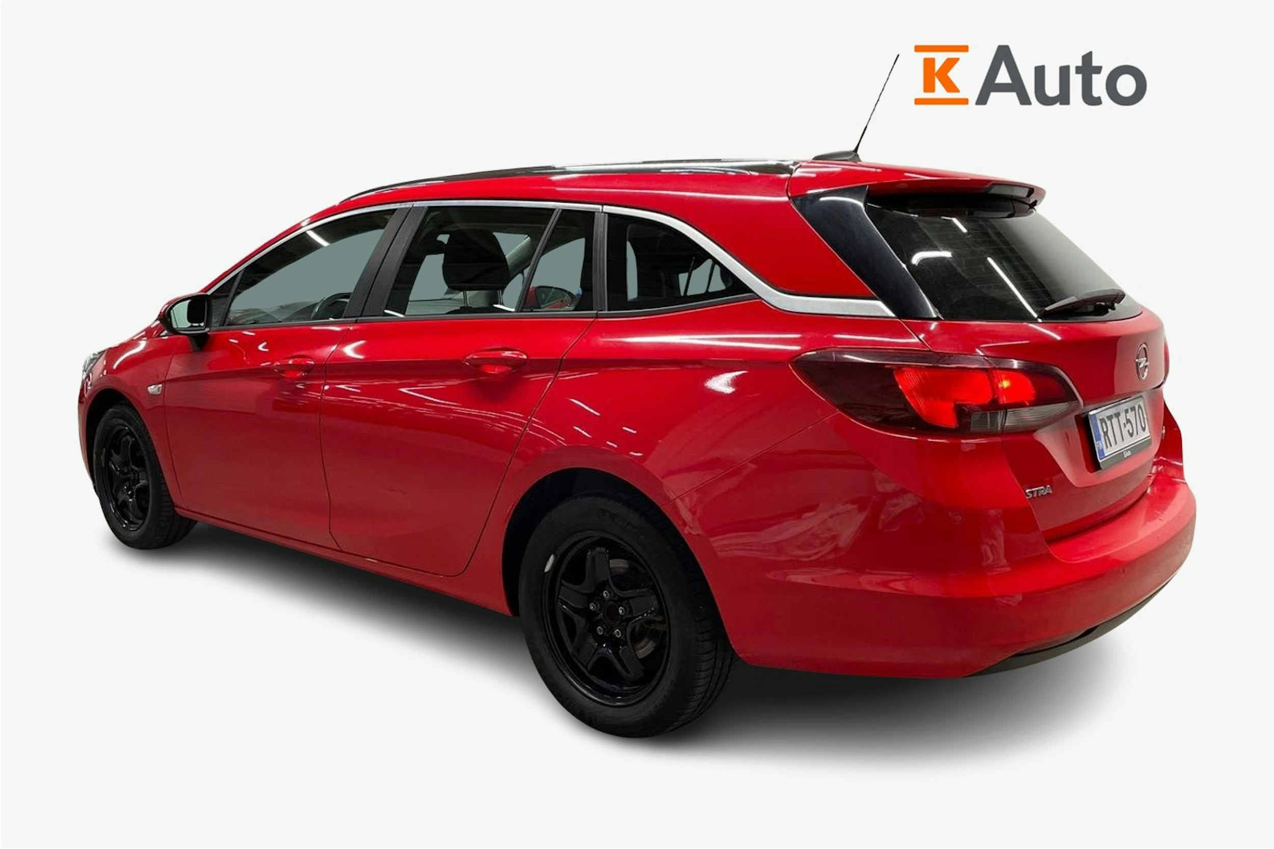 punainen Opel Astra 2018 kuva 2.