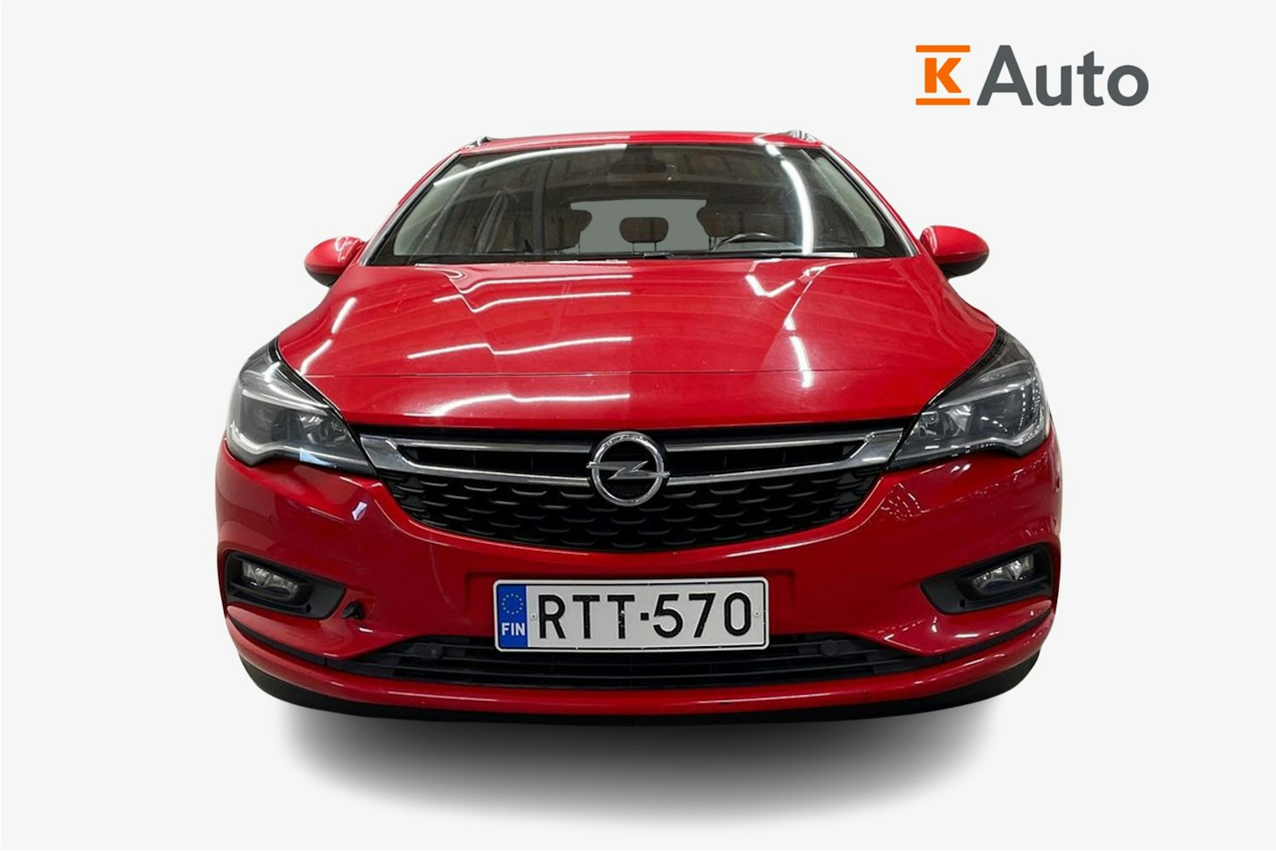 punainen Opel Astra 2018 kuva 4.