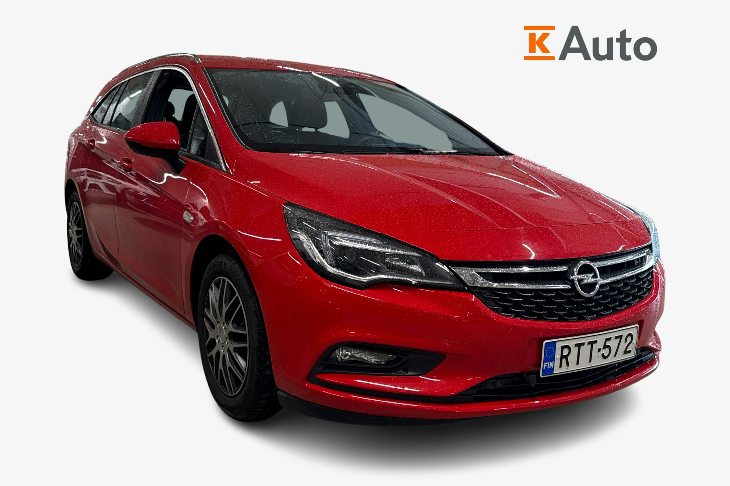 punainen Opel Astra 2018 kuva 1.