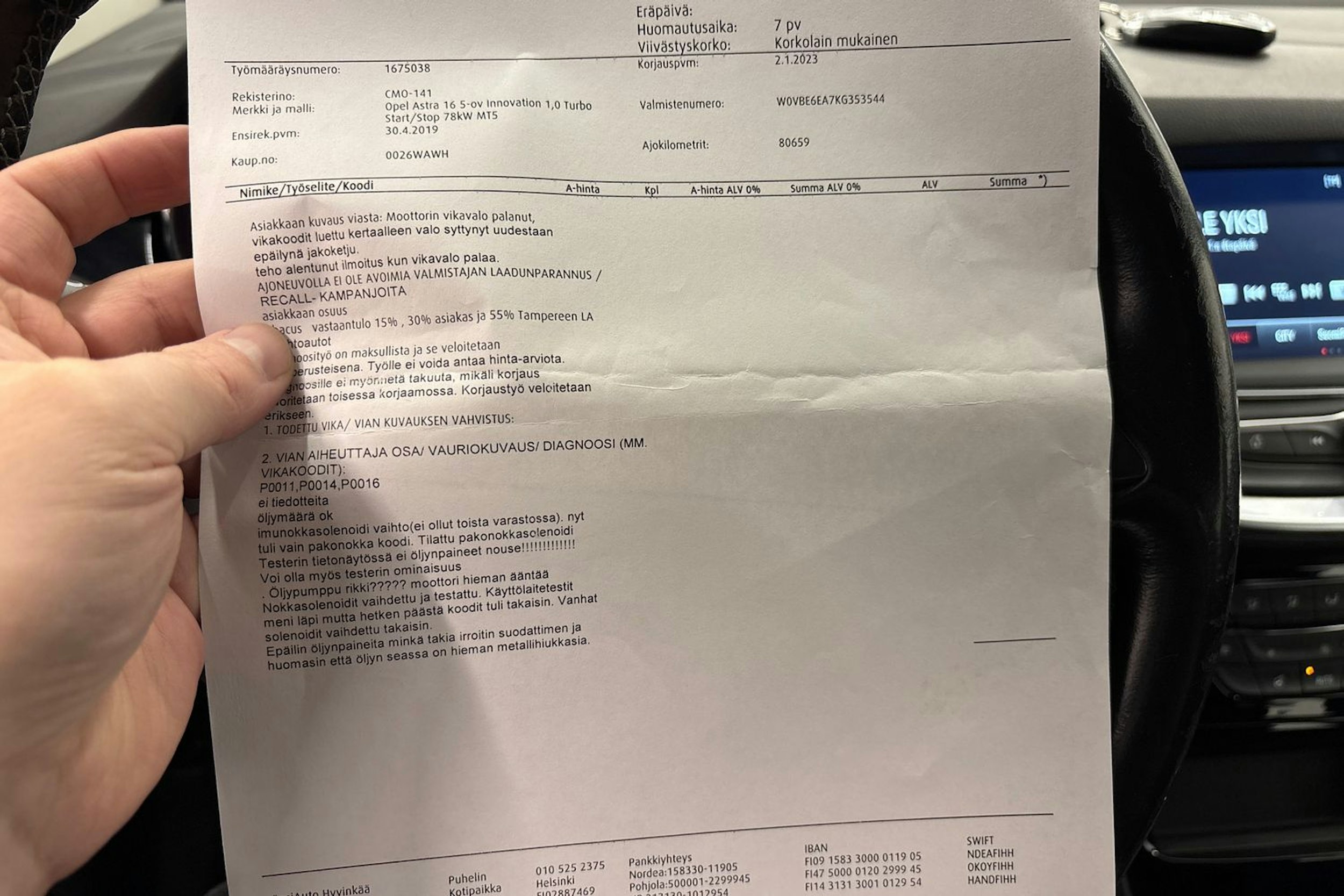 Hopea Opel ASTRA 2019 kuva 25.