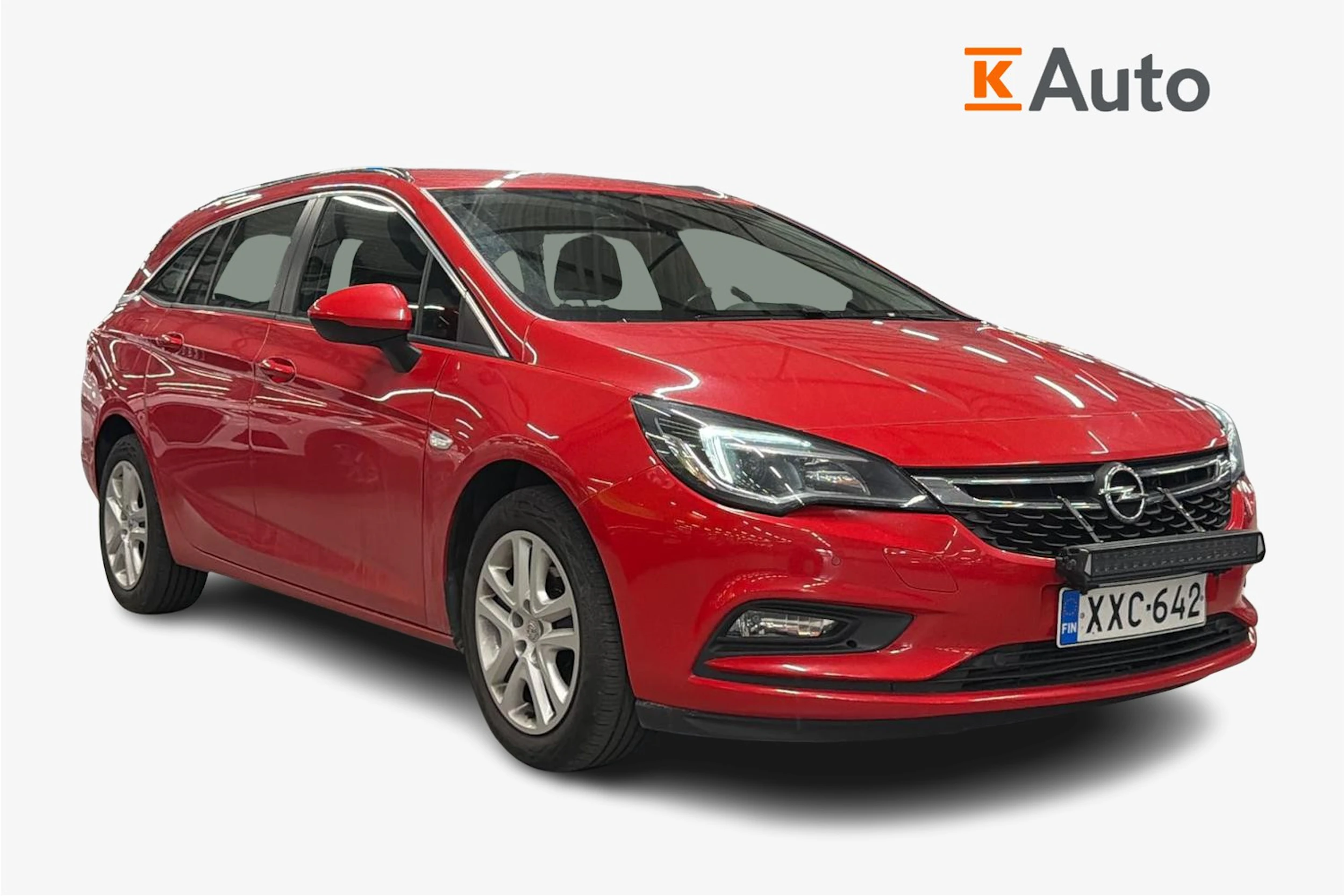 punainen Opel Astra 2019 kuva 1.