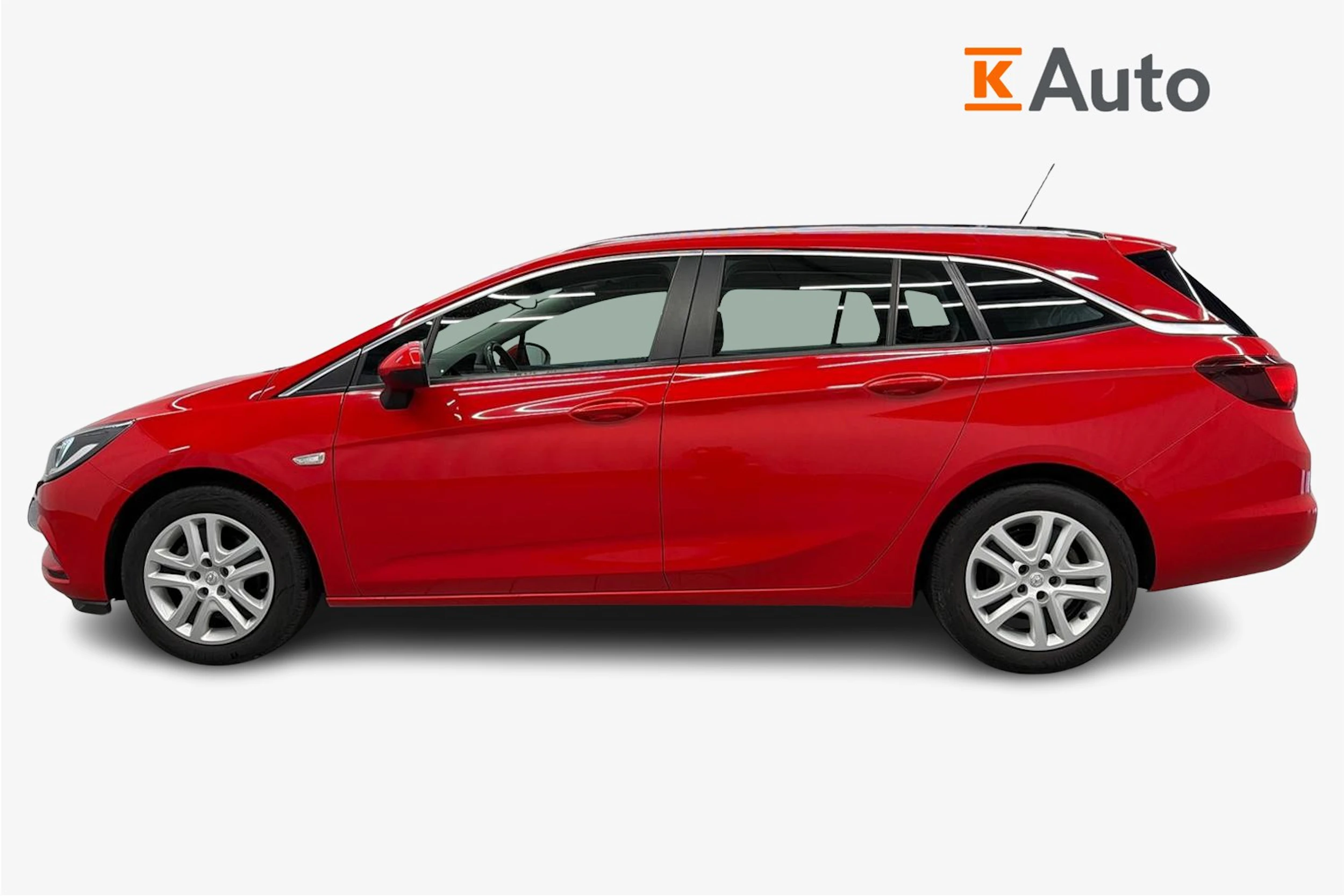 punainen Opel Astra 2019 kuva 5.
