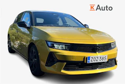 keltainen Opel Astra 2023 kuva 1.