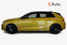 keltainen Opel Astra 2023 kuva 5.