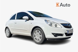 valkoinen Opel Corsa 2007 kuva 1.