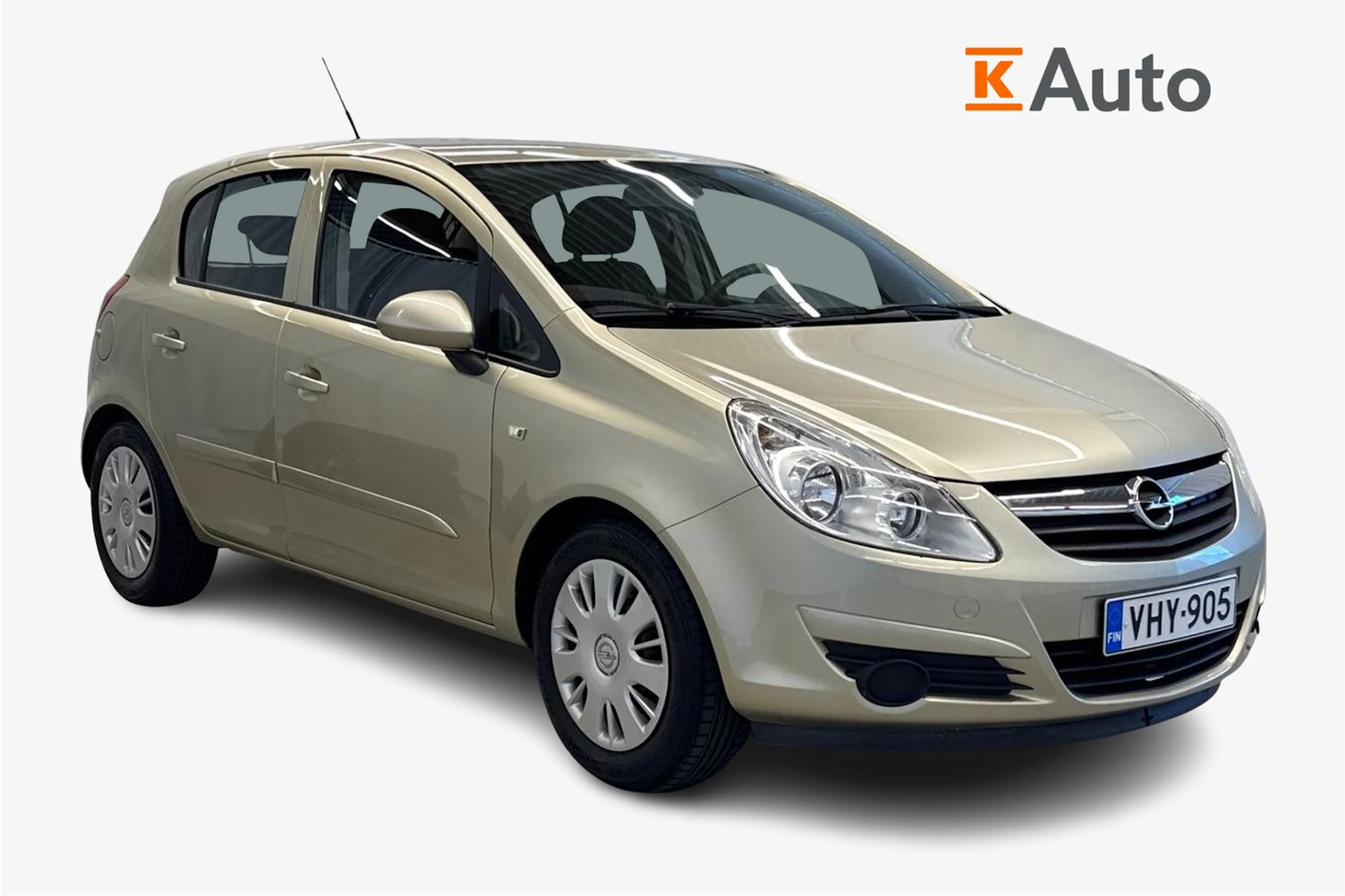 ruskea (beige) Opel Corsa 2007 kuva 1.