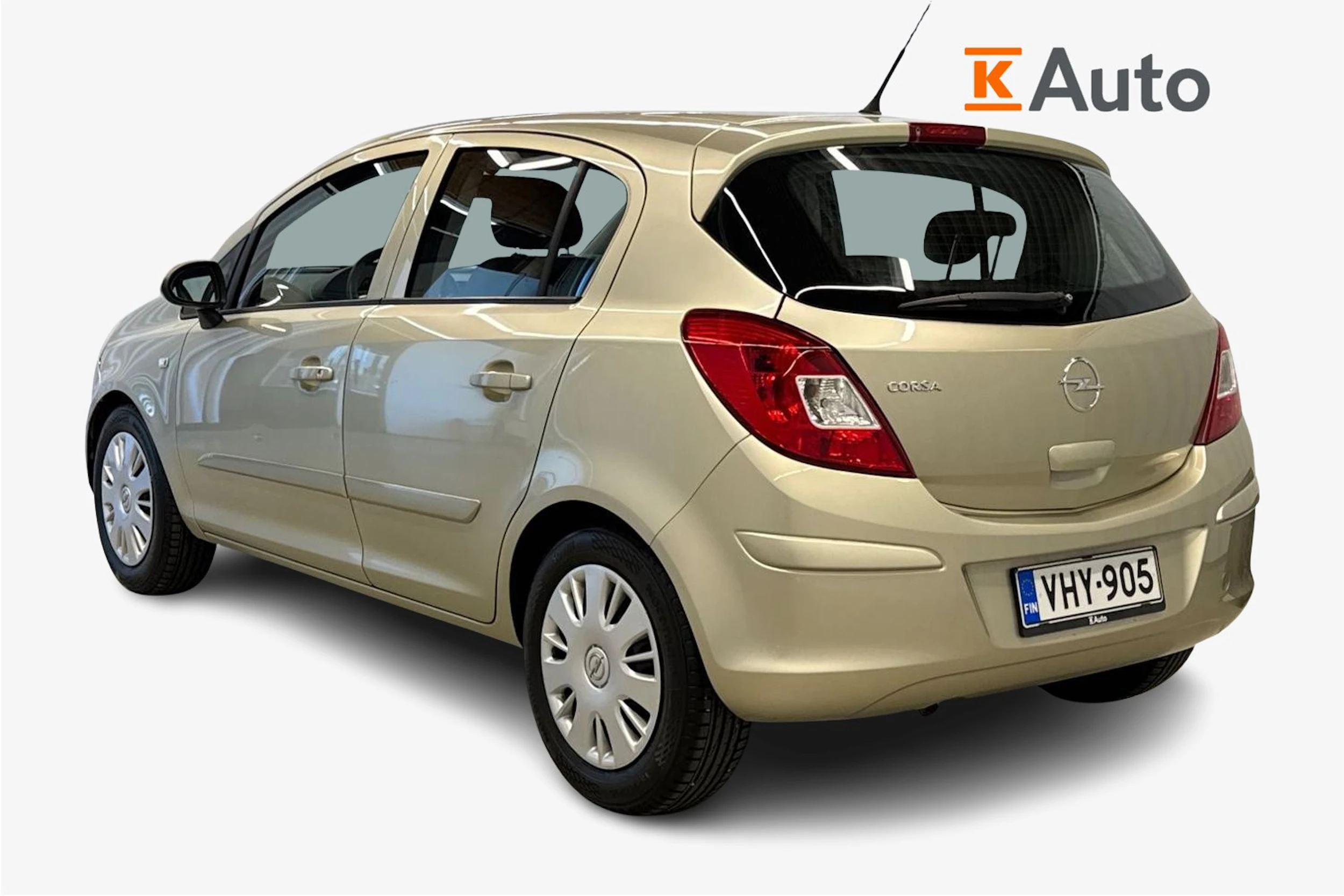 ruskea (beige) Opel Corsa 2007 kuva 2.