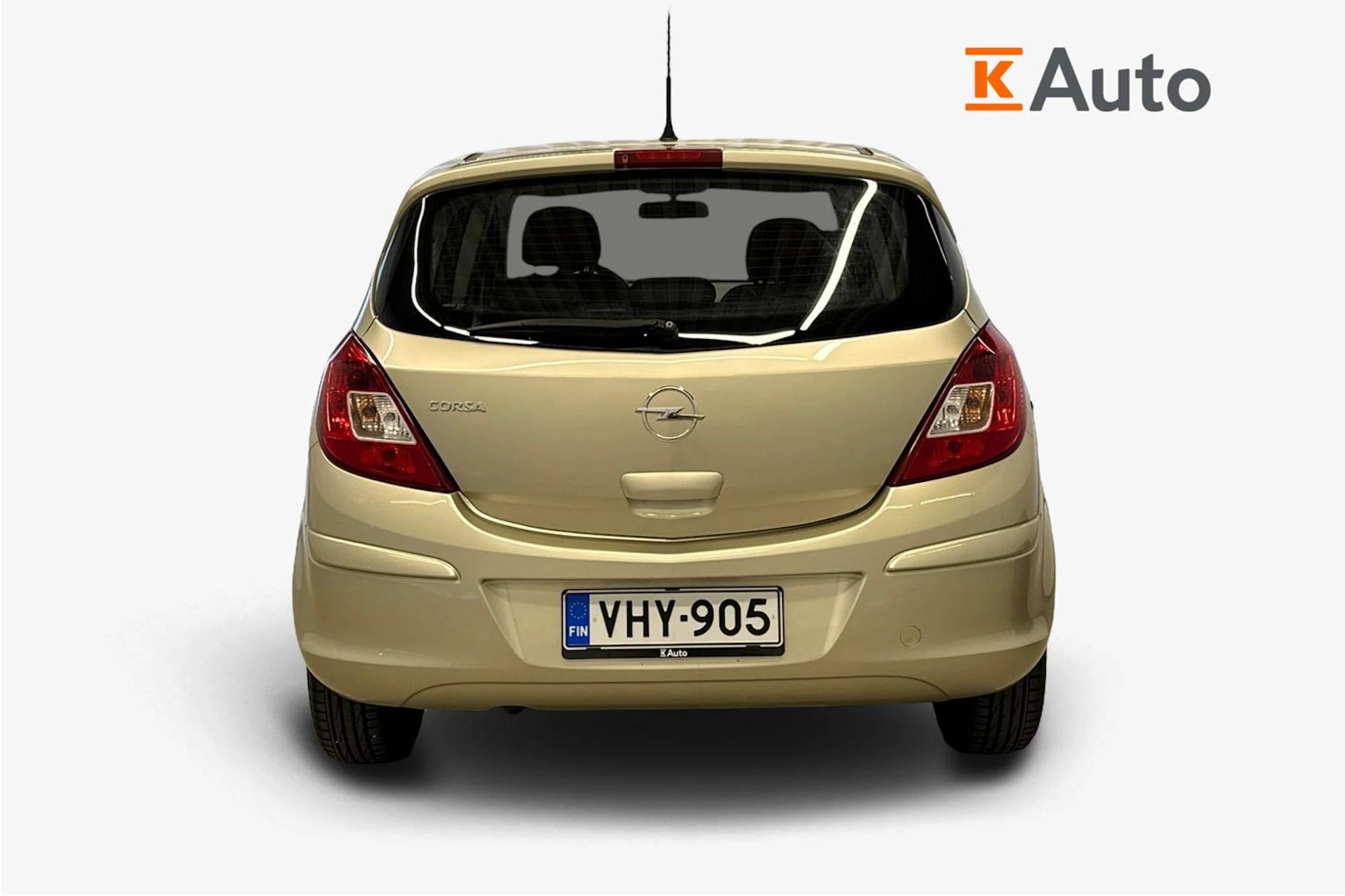 ruskea (beige) Opel Corsa 2007 kuva 3.