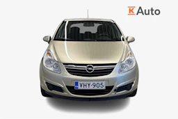 ruskea (beige) Opel Corsa 2007 kuva 4.