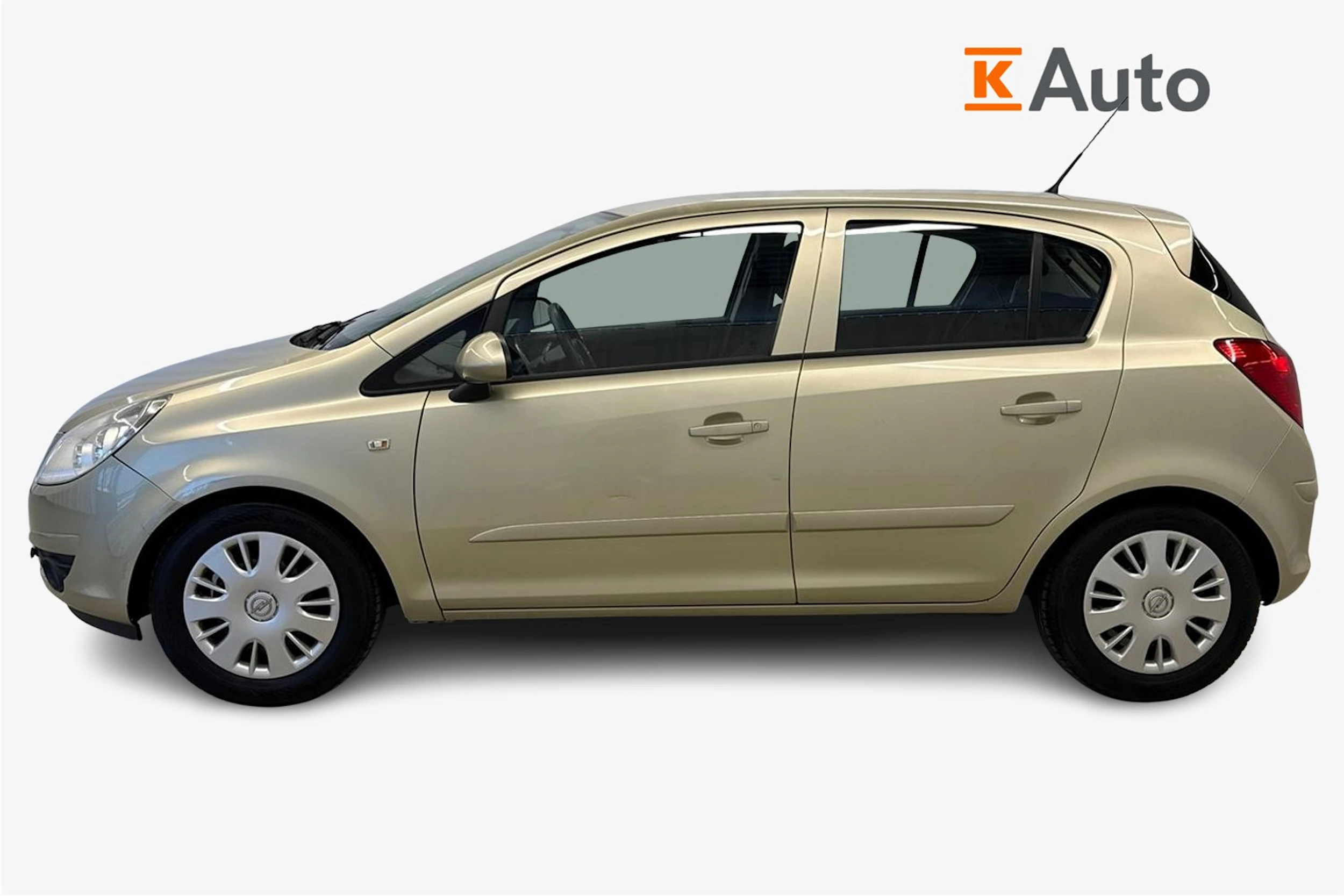 ruskea (beige) Opel Corsa 2007 kuva 5.