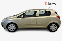 ruskea (beige) Opel Corsa 2007 kuva 5.