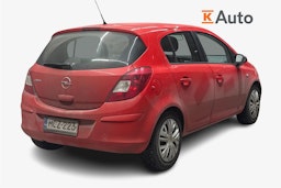 punainen Opel Corsa 2010 kuva 2.