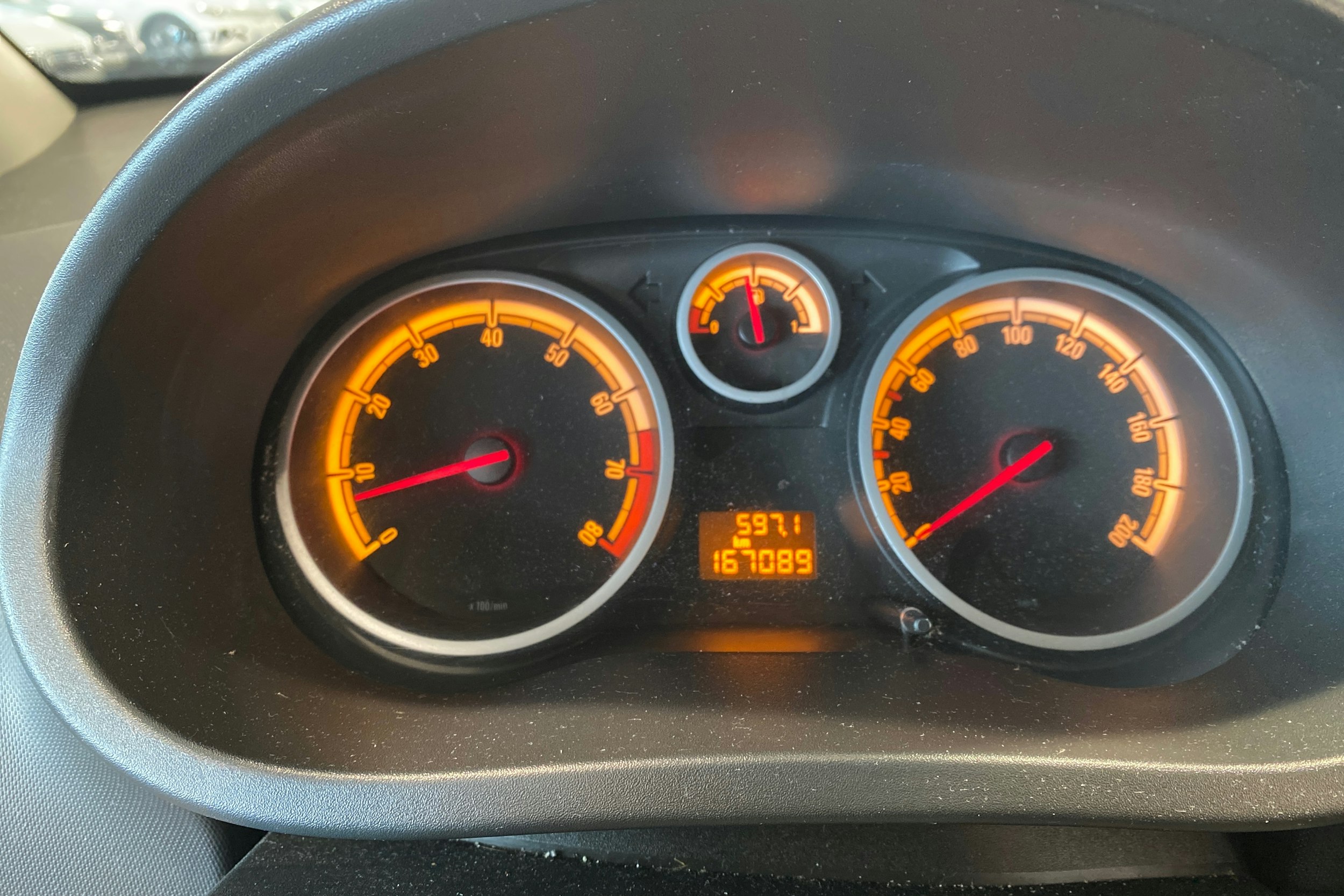 Ruskea (beige) Opel CORSA 2011 kuva 16.