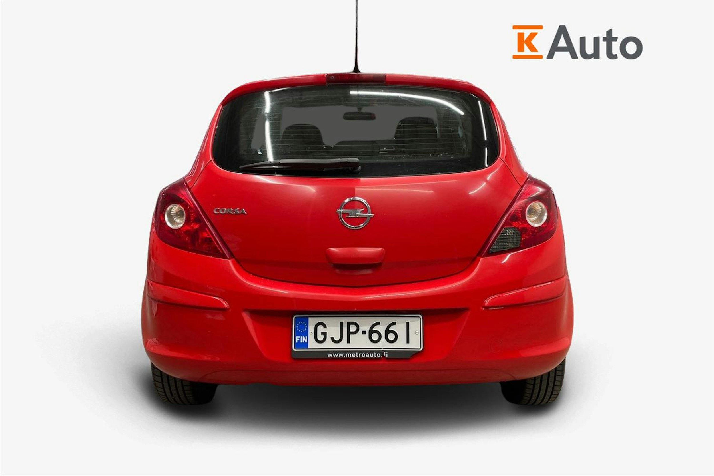 Punainen Opel CORSA 2011 kuva 3.