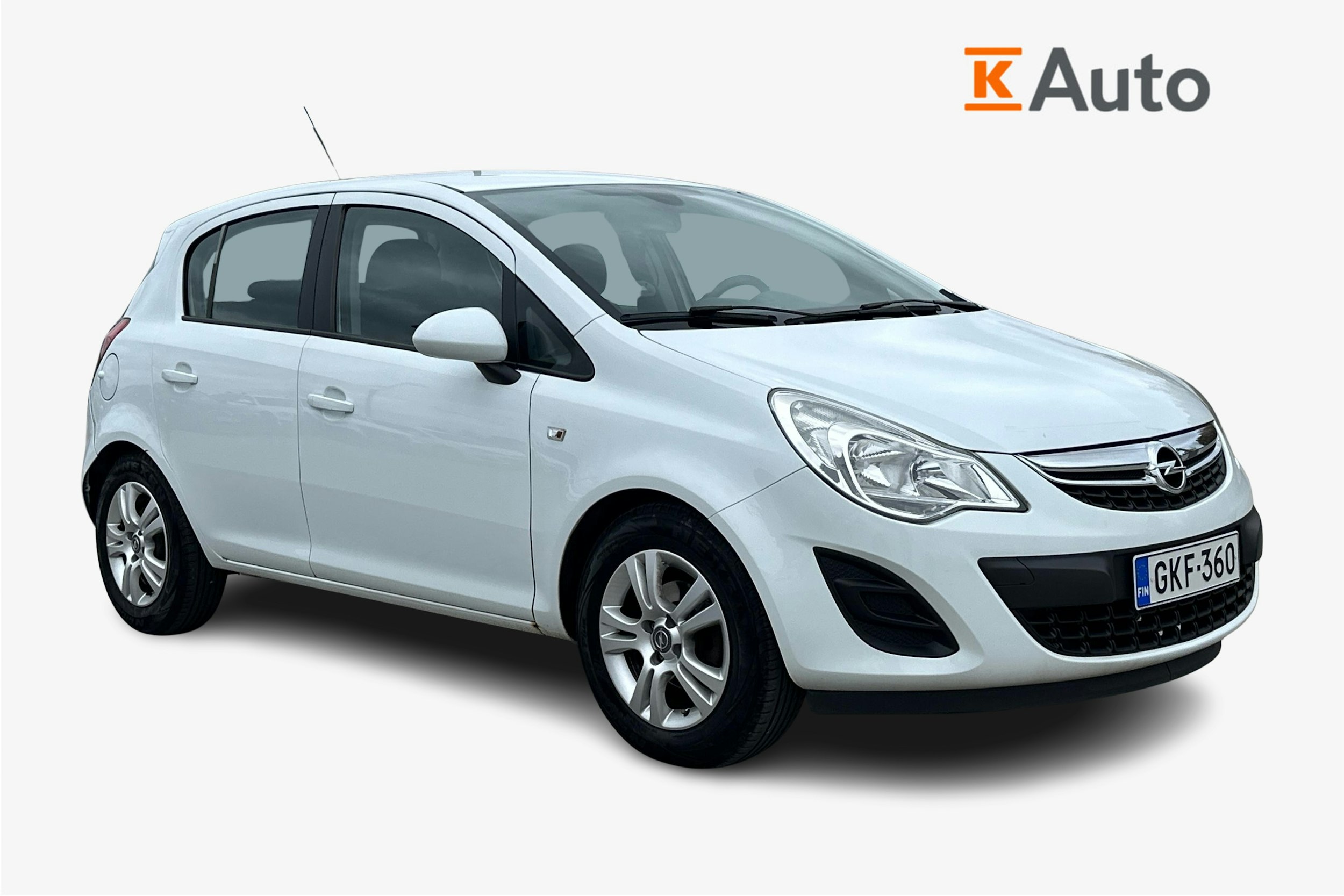 valkoinen Opel Corsa 2012 kuva 1.