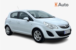 valkoinen Opel Corsa 2012 kuva 1.
